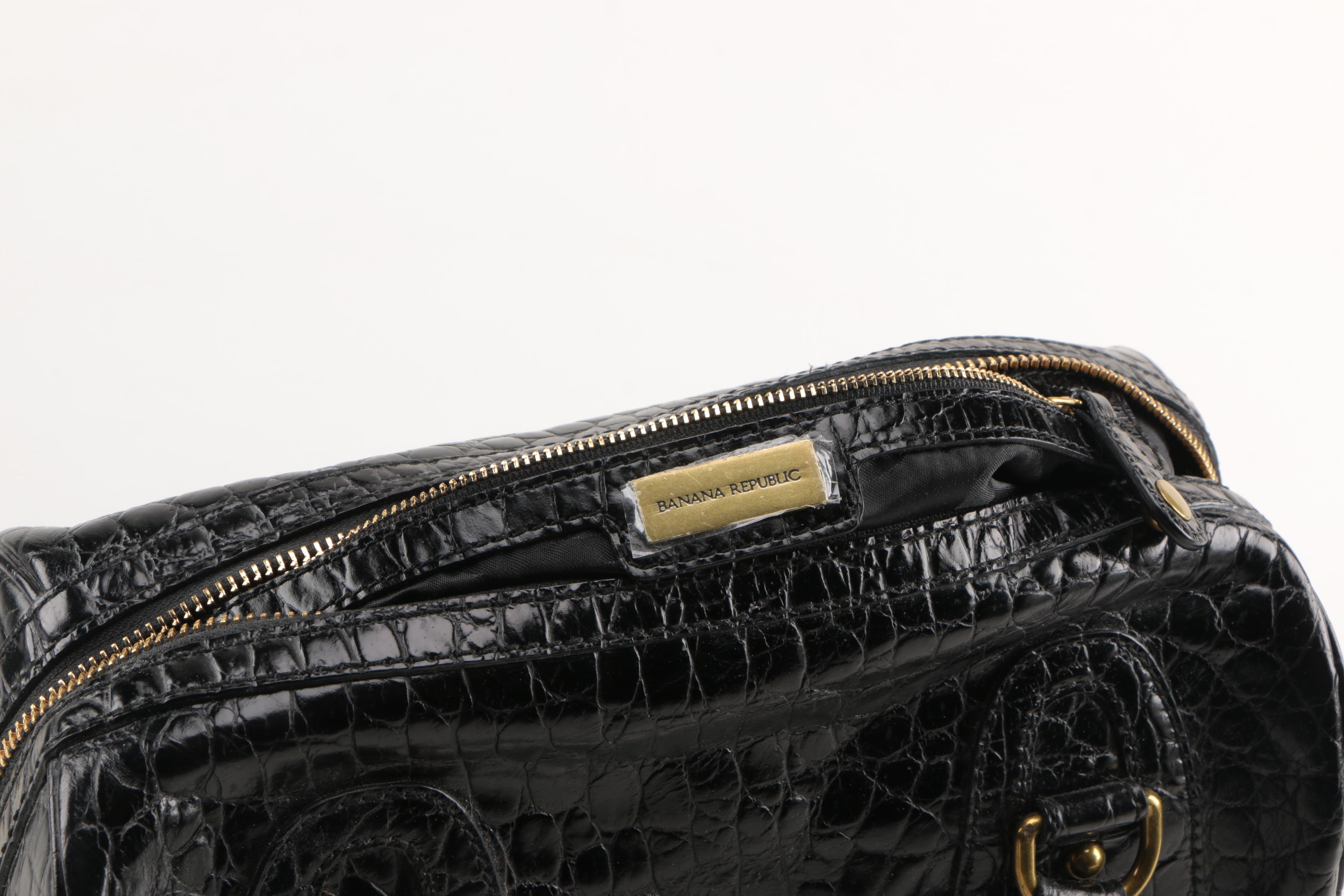 Rossini and Banana Republic Black Handbags
