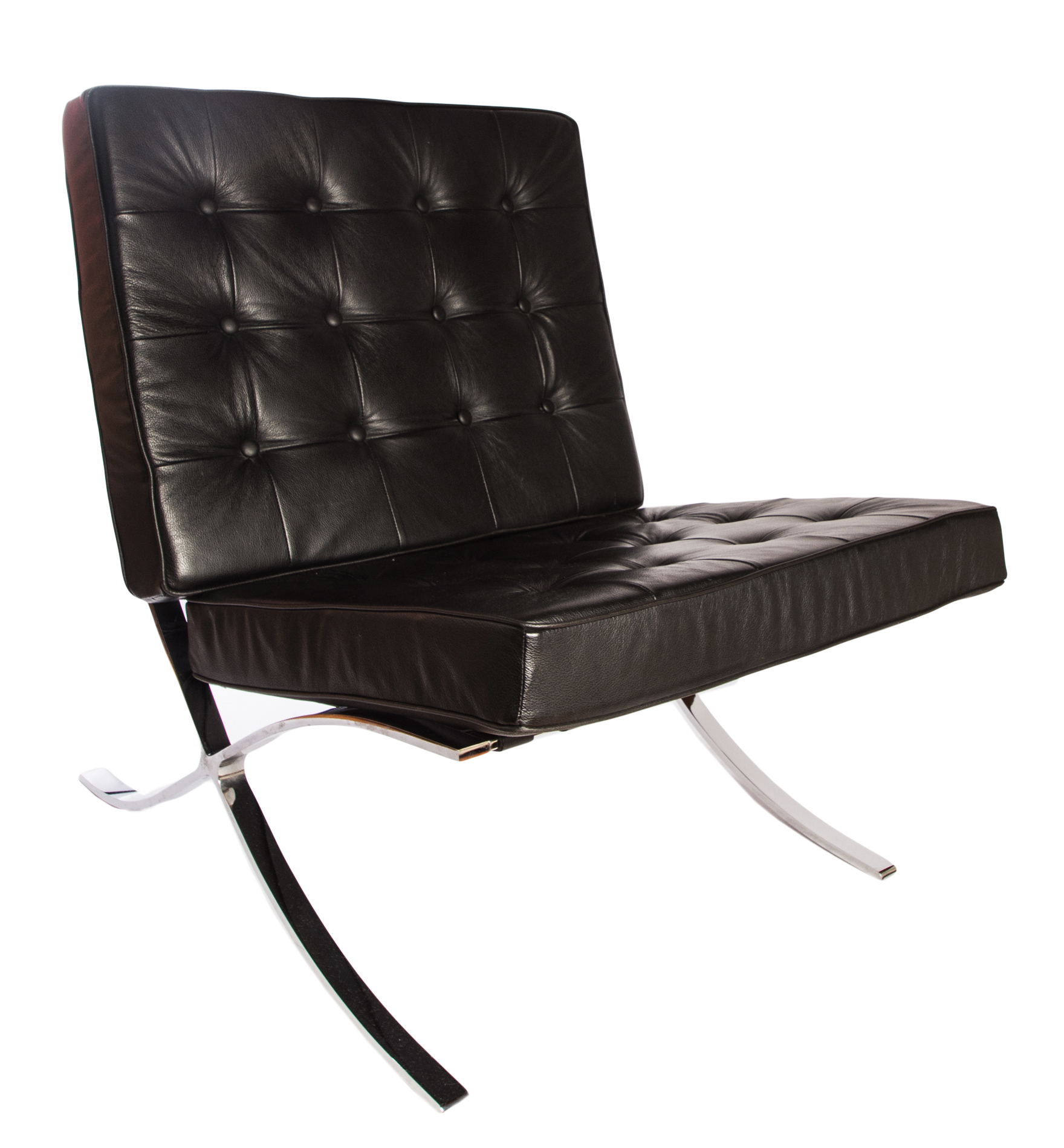 Barcelona Style Chair with Ottoman