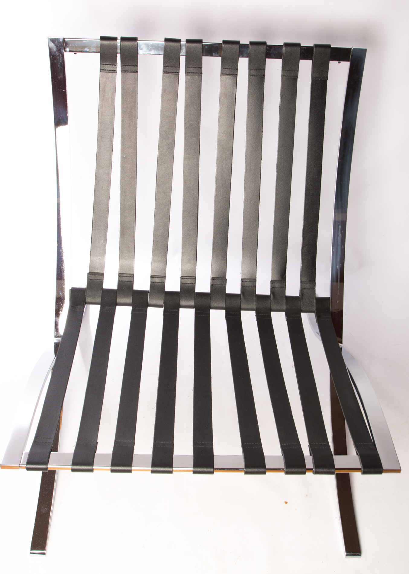 Barcelona Style Chair with Ottoman