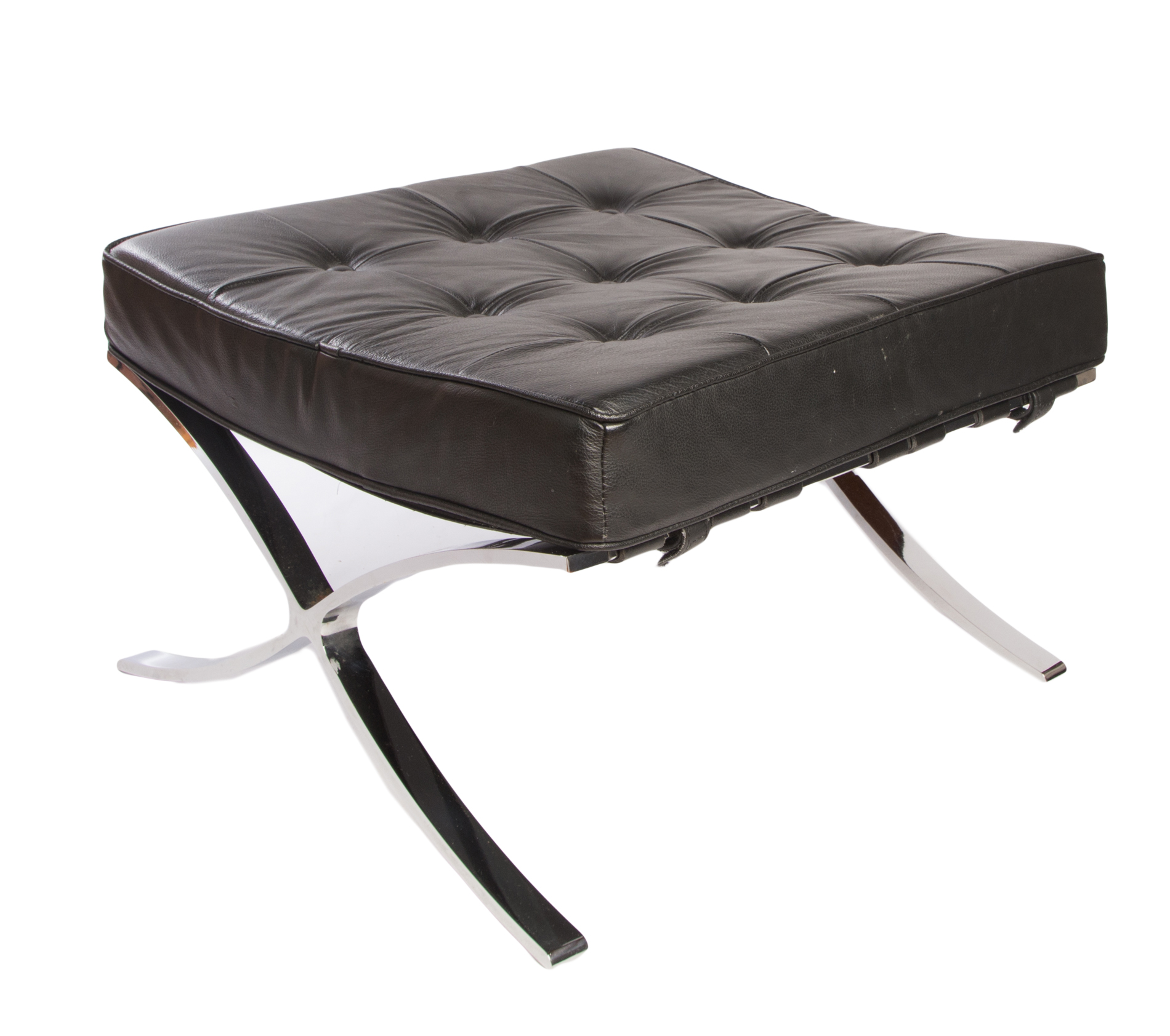 Barcelona Style Chair with Ottoman