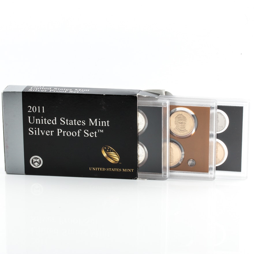 2011 United States Mint Silver Proof Set