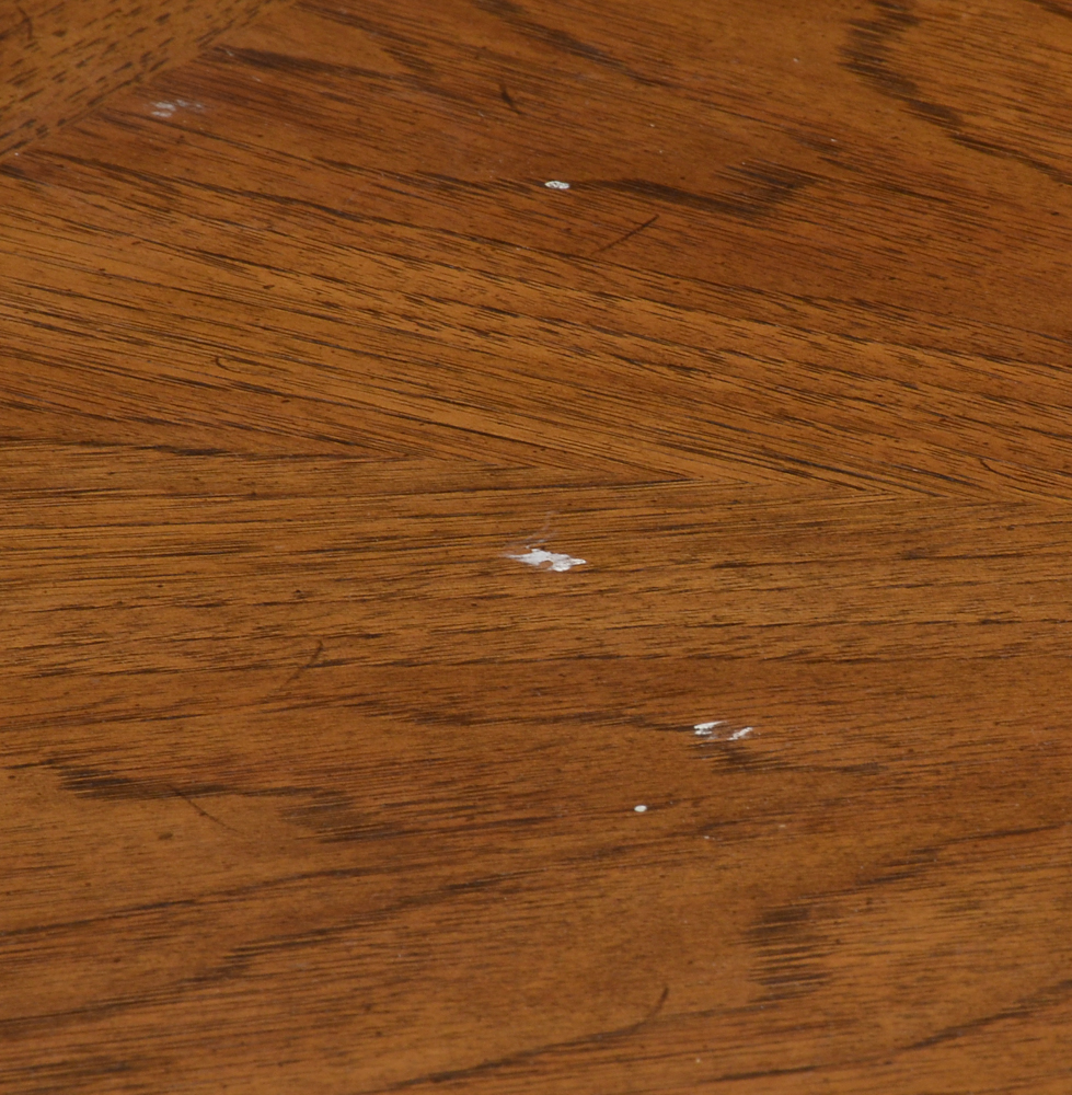 Octagonal "Esperanto" Oak Veneer Table By Drexel