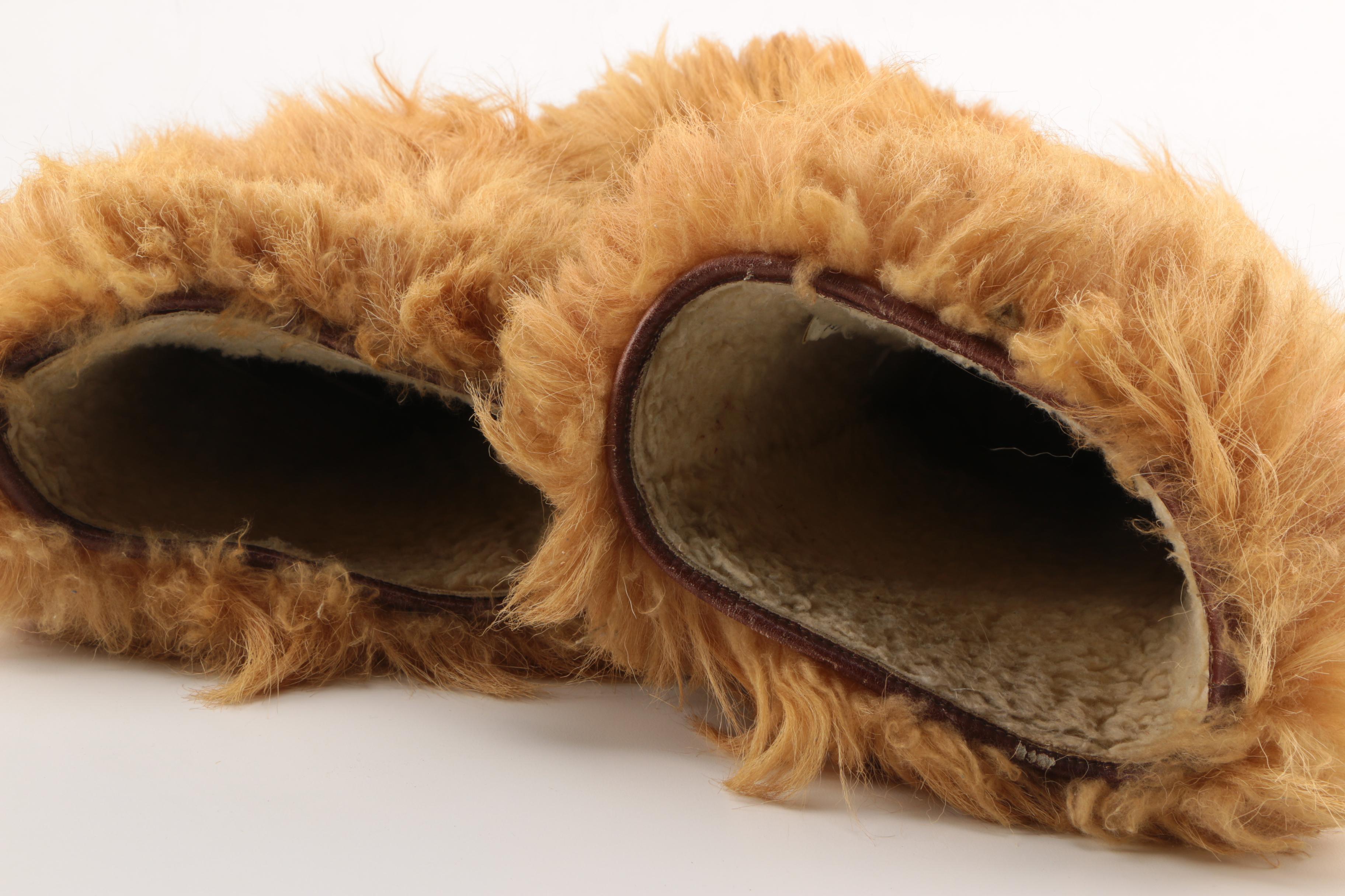 Vintage Roluc Ideal Après Ski Goat Fur Boots