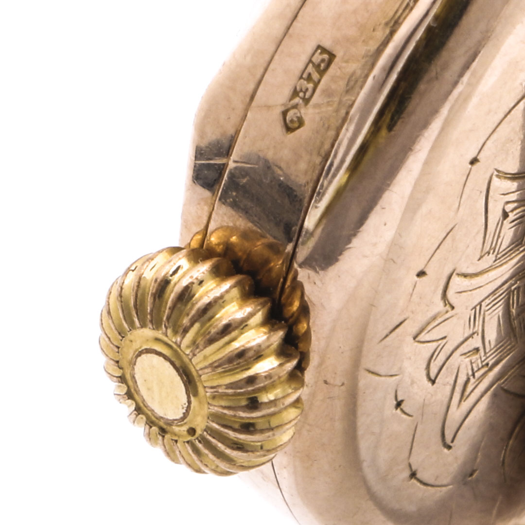 Vintage Rolex 9K Rose Gold Watch