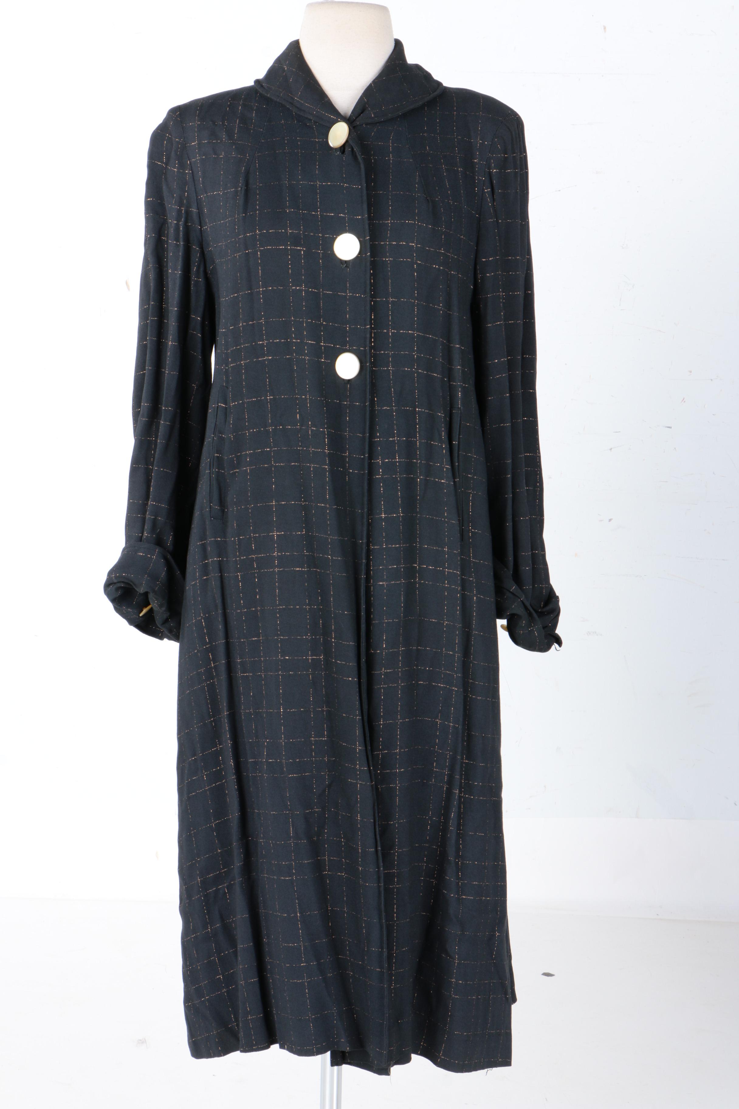 Circa 1950s Women's Coats Including Madigans