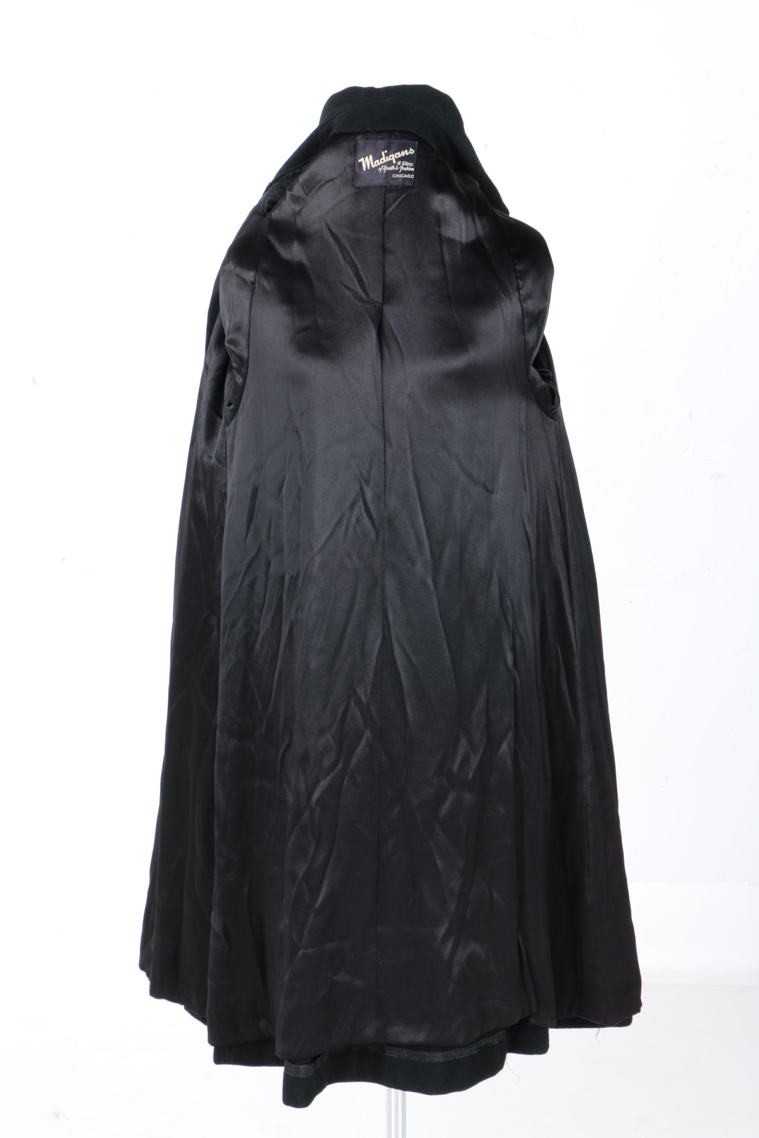 Circa 1950s Women's Coats Including Madigans