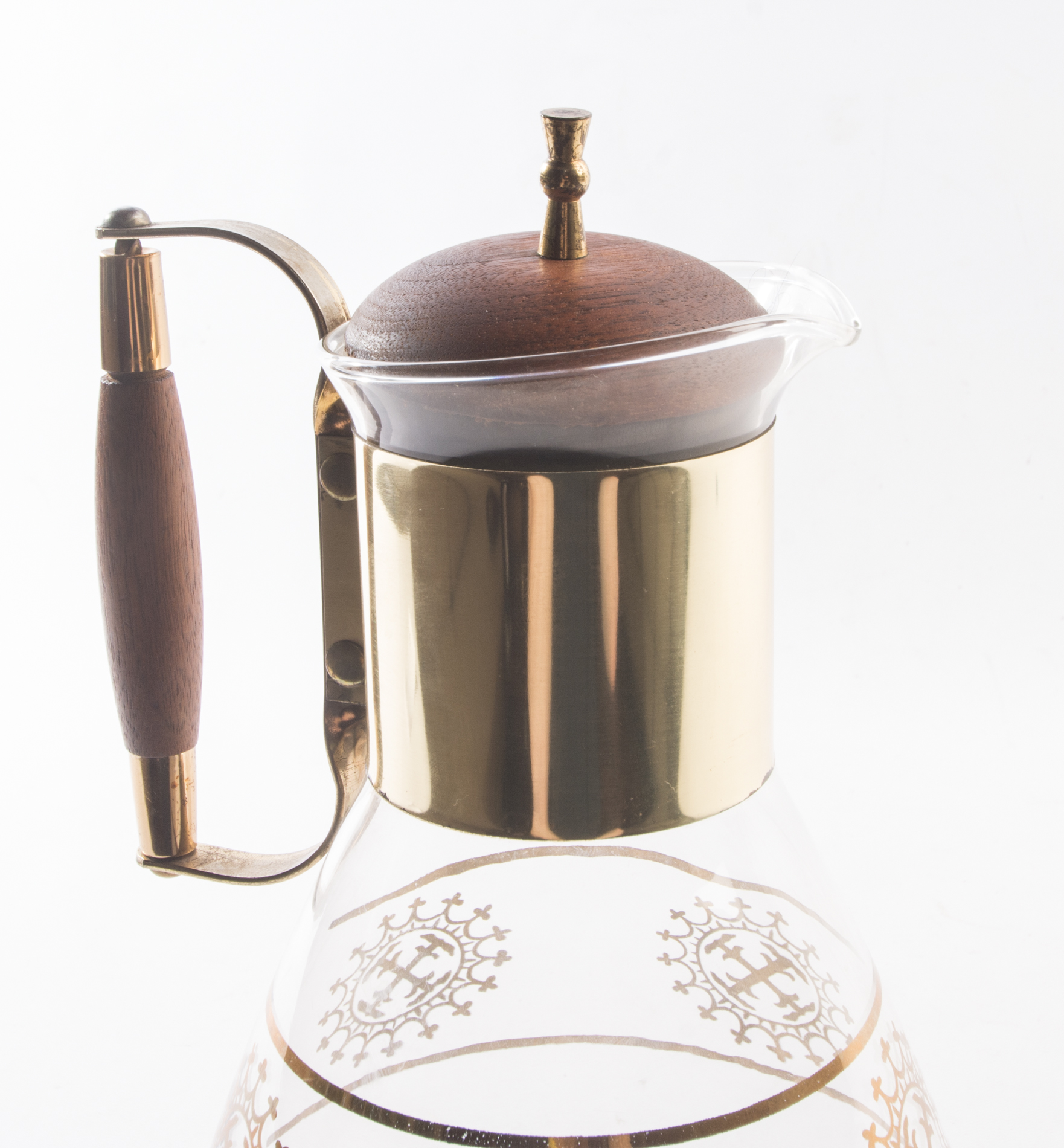 Mid Century Modern Glass Carafe