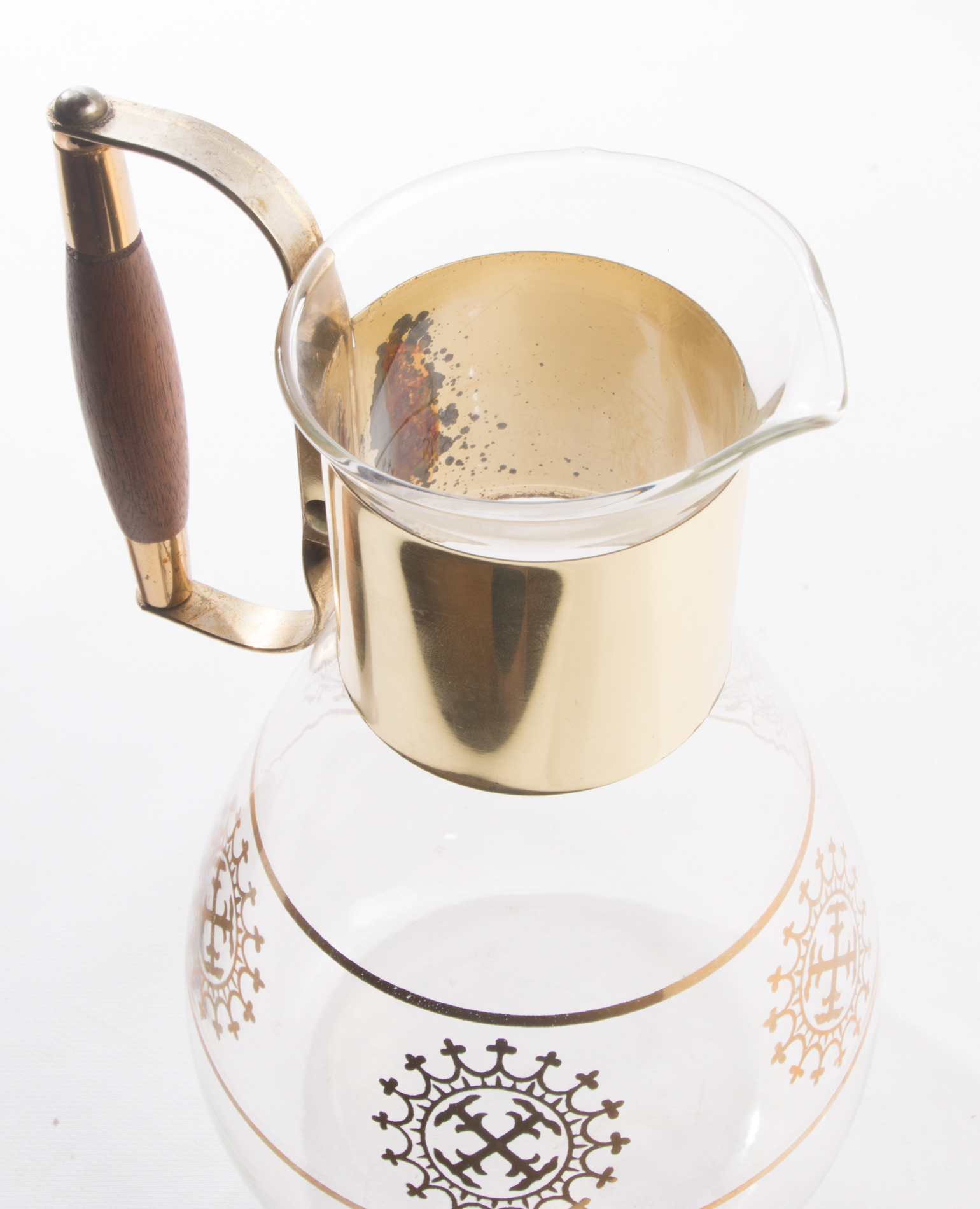 Mid Century Modern Glass Carafe