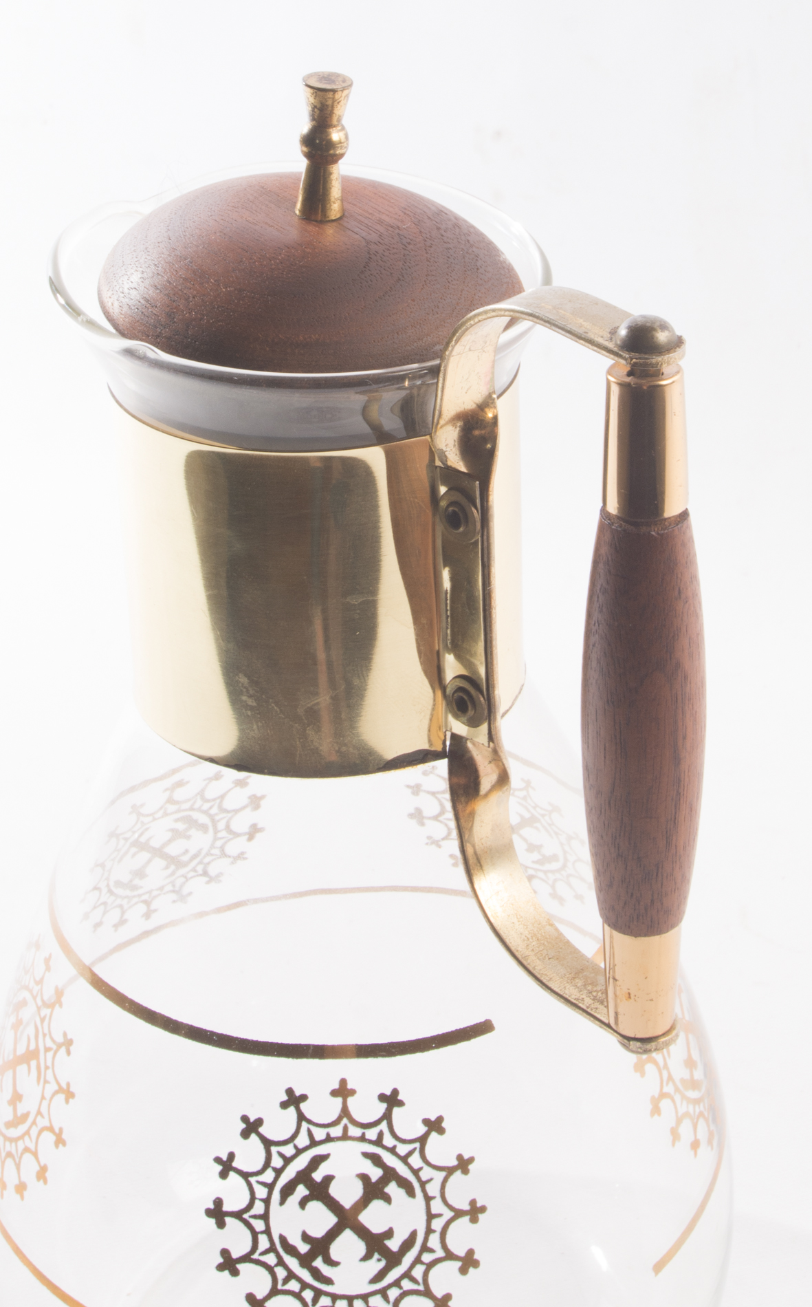 Mid Century Modern Glass Carafe