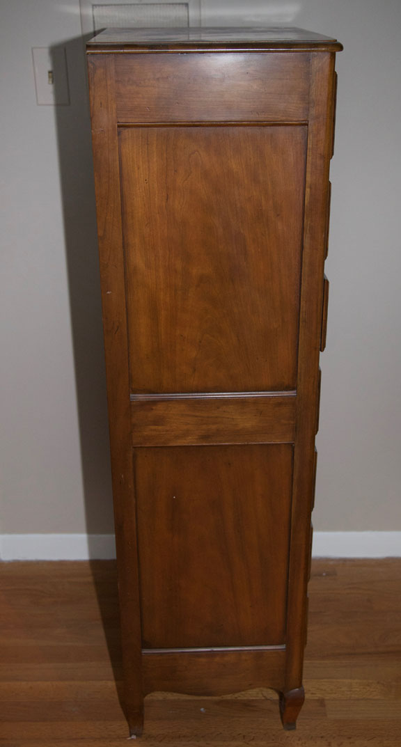 Cherry French Provincial Style Lingerie Chest by Baker