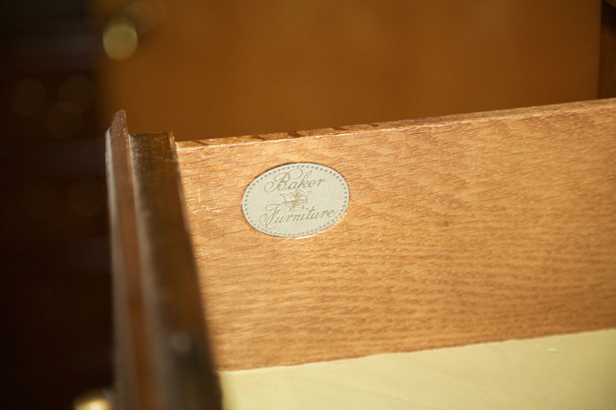 Cherry French Provincial Style Lingerie Chest by Baker