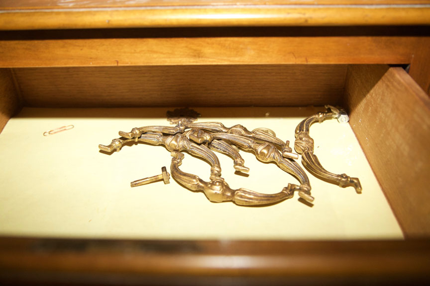 Cherry French Provincial Style Lingerie Chest by Baker