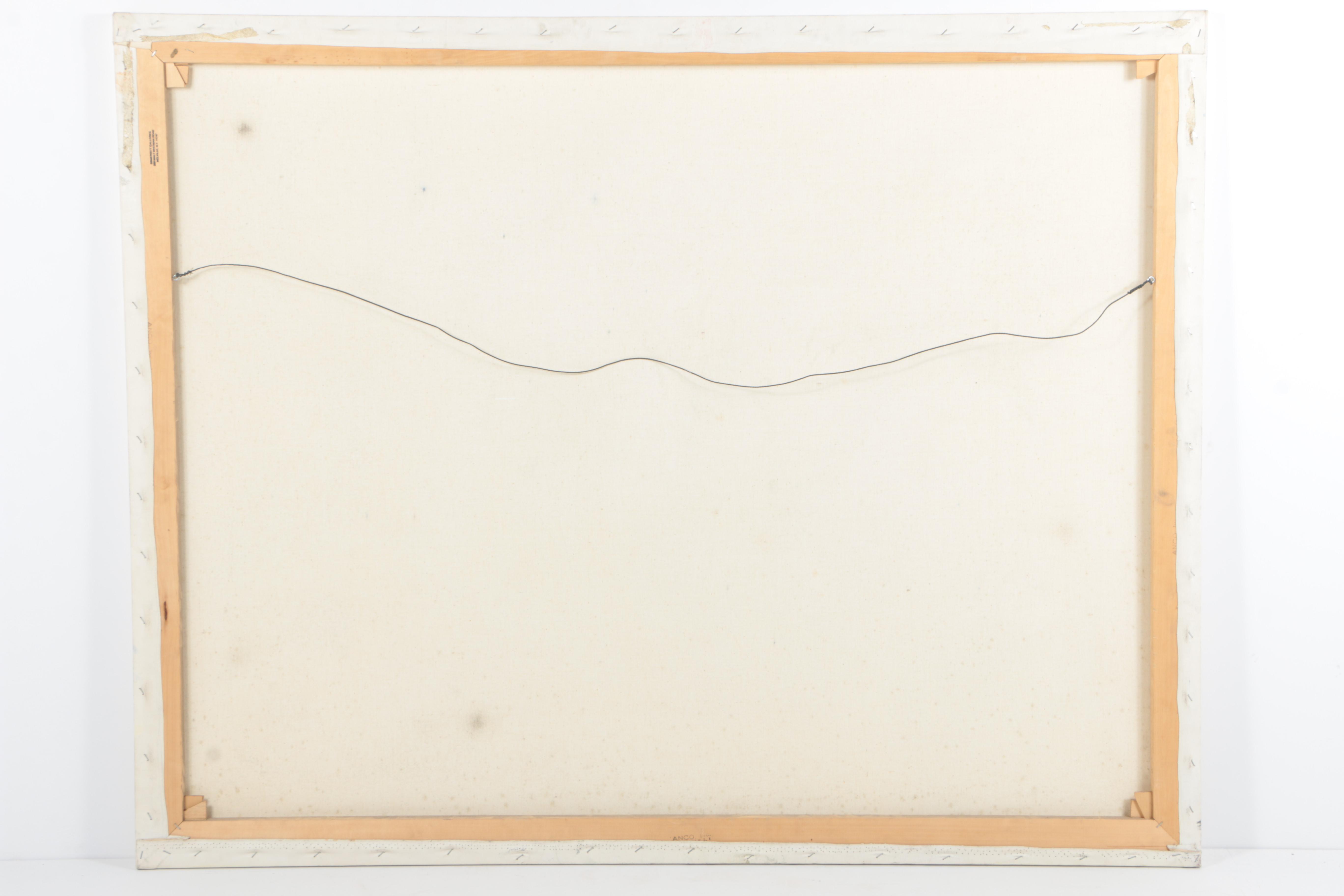 Boettcher Abstract Oil Painting on Canvas