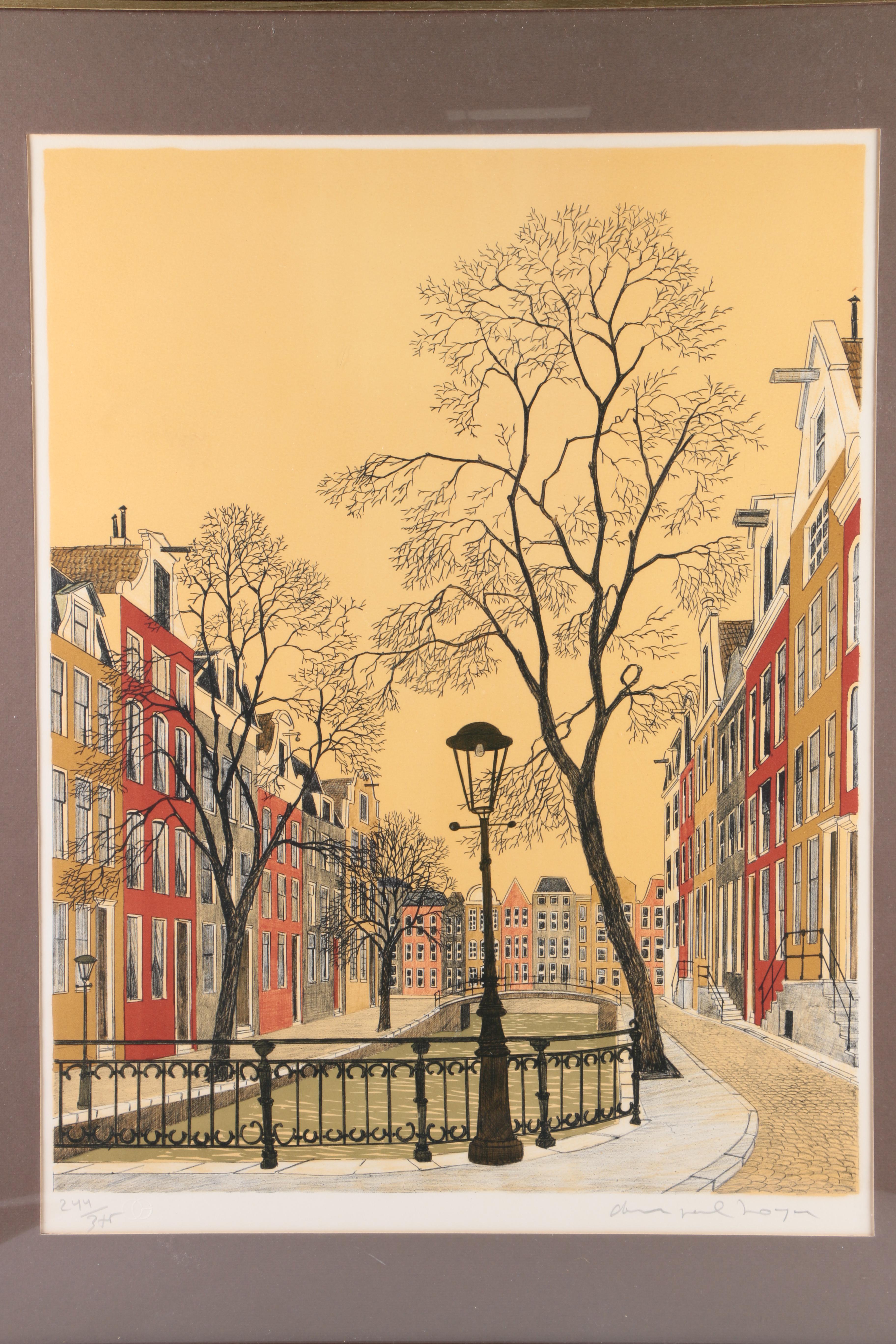 Denis Paul Noyer Limited Edition Lithograph "Amsterdam III"