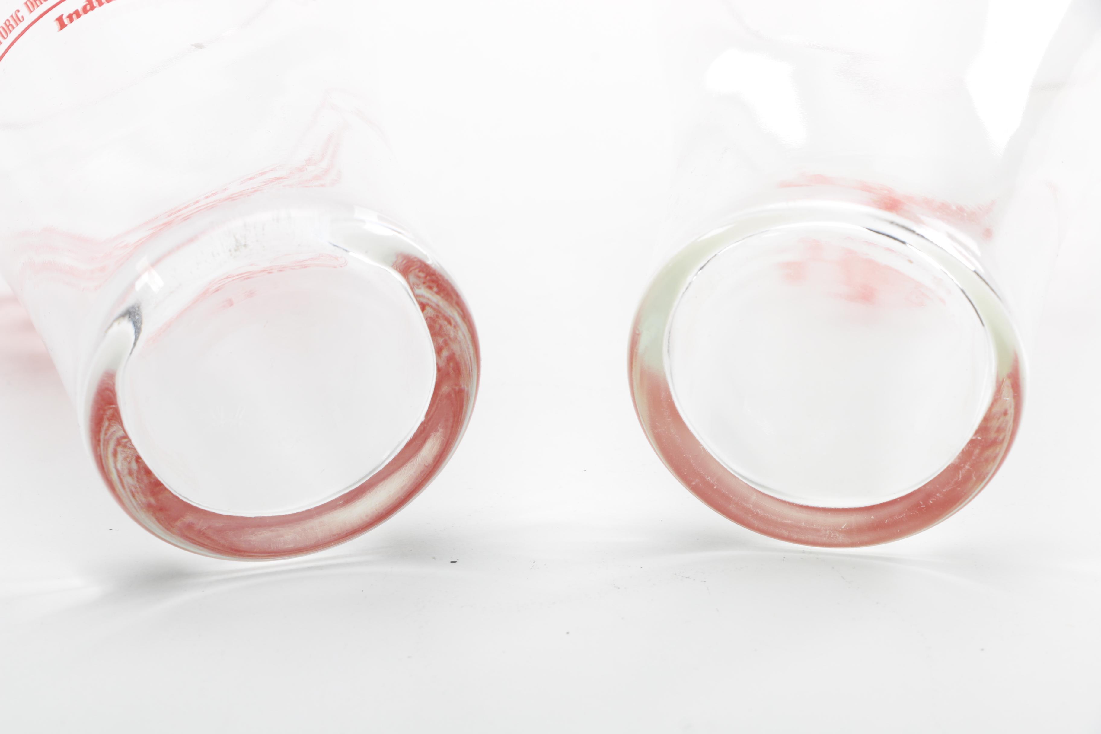 Hook's Drug Store Glassware