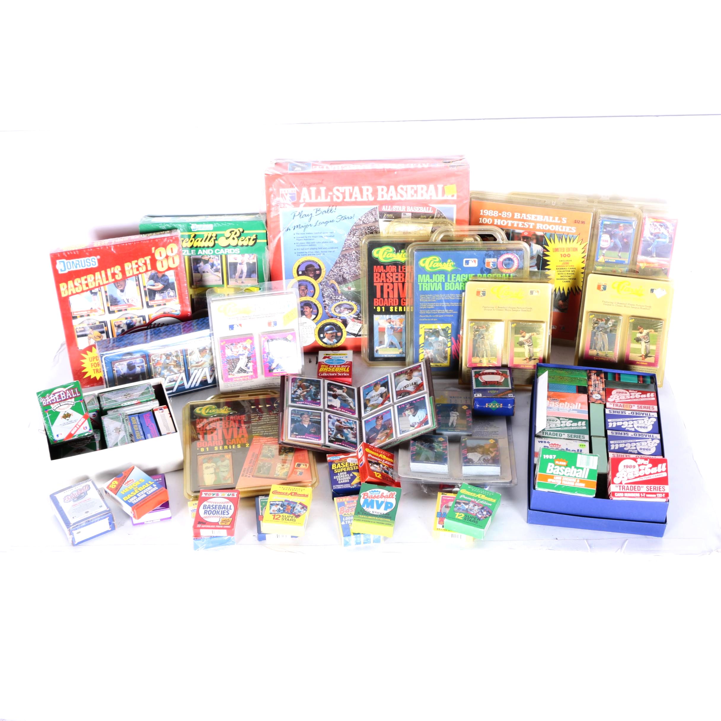 Donruss, Topps, Fleer, and Upper Deck Card Collection