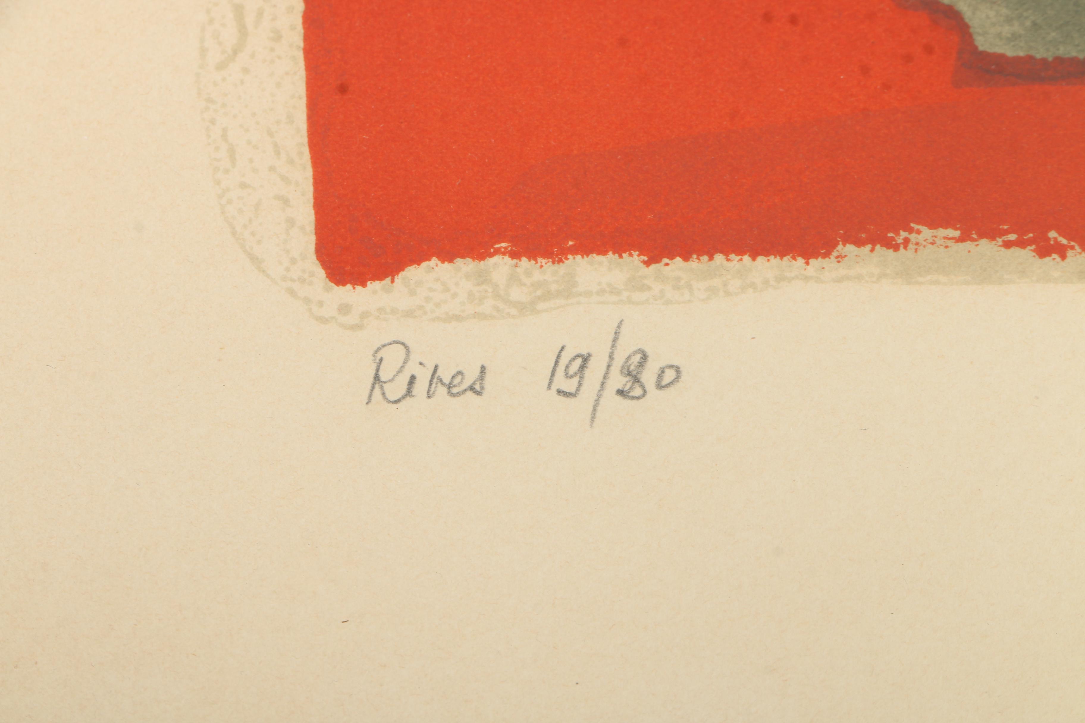 Claude Venard Signed Limited Edition Lithograph "Cannes"