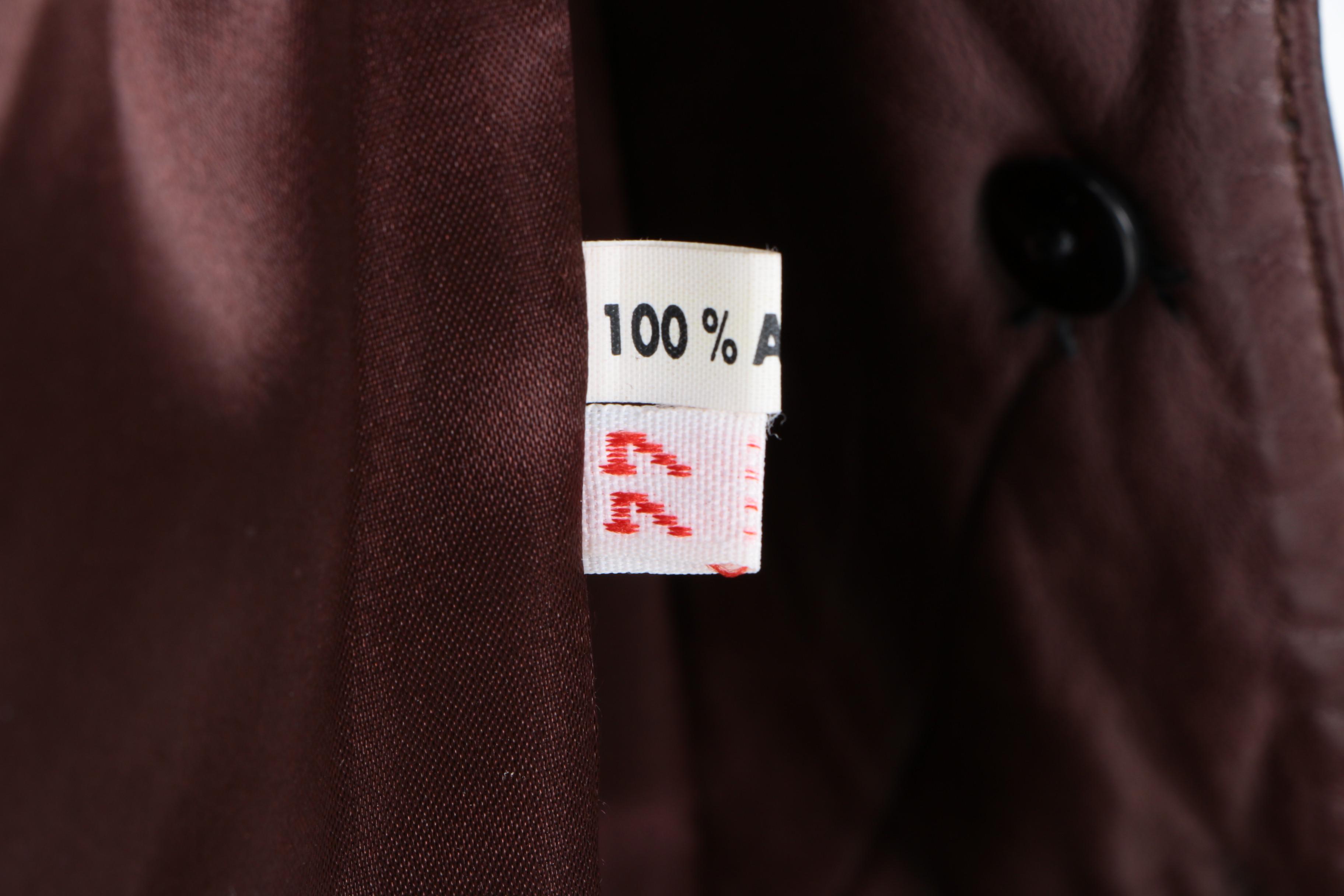 Sonia Rykiel Paris Women's Dyed Lambskin Leather Coat