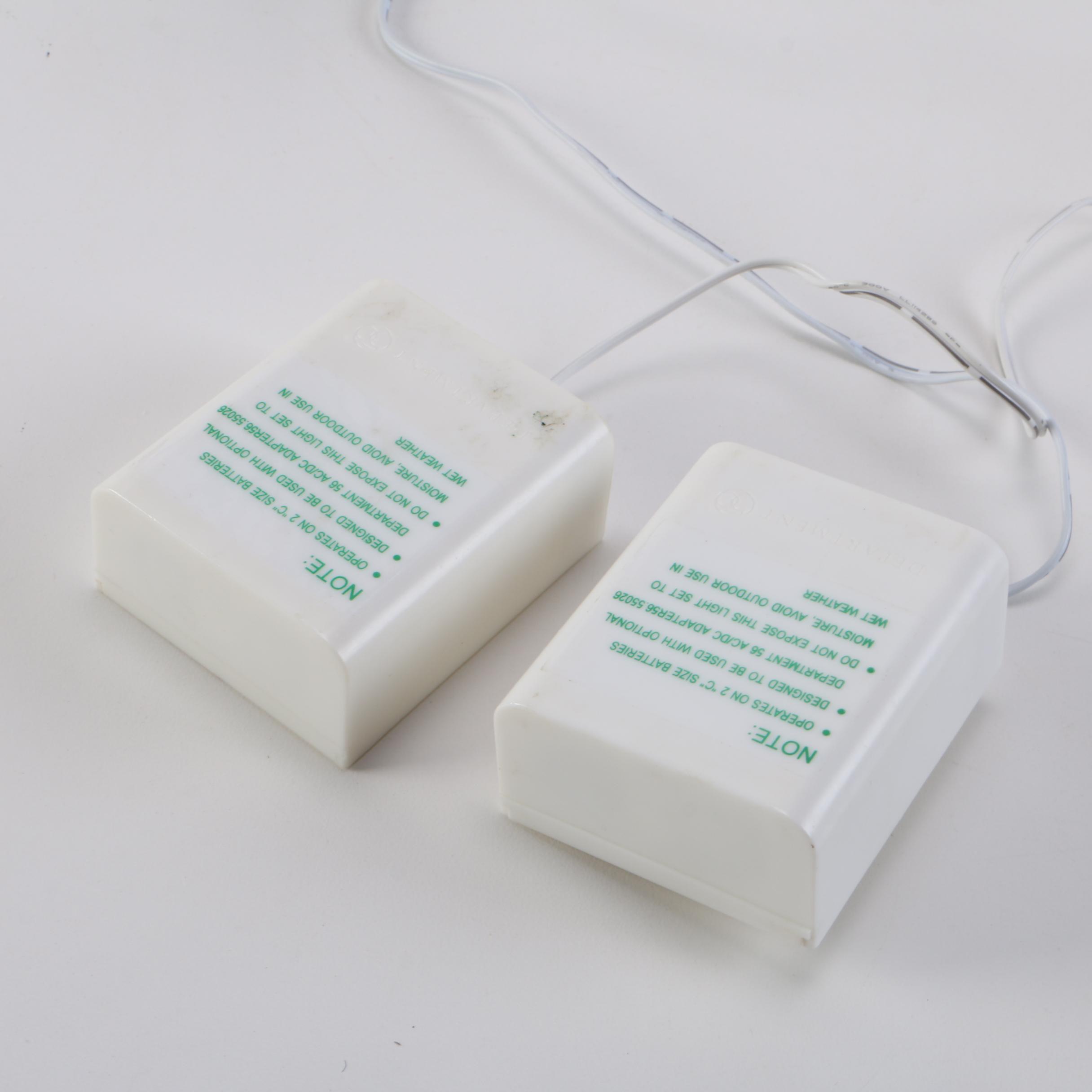 Department 56 Dickens' Village Christmas Decor Including "The Old Globe Theatre"