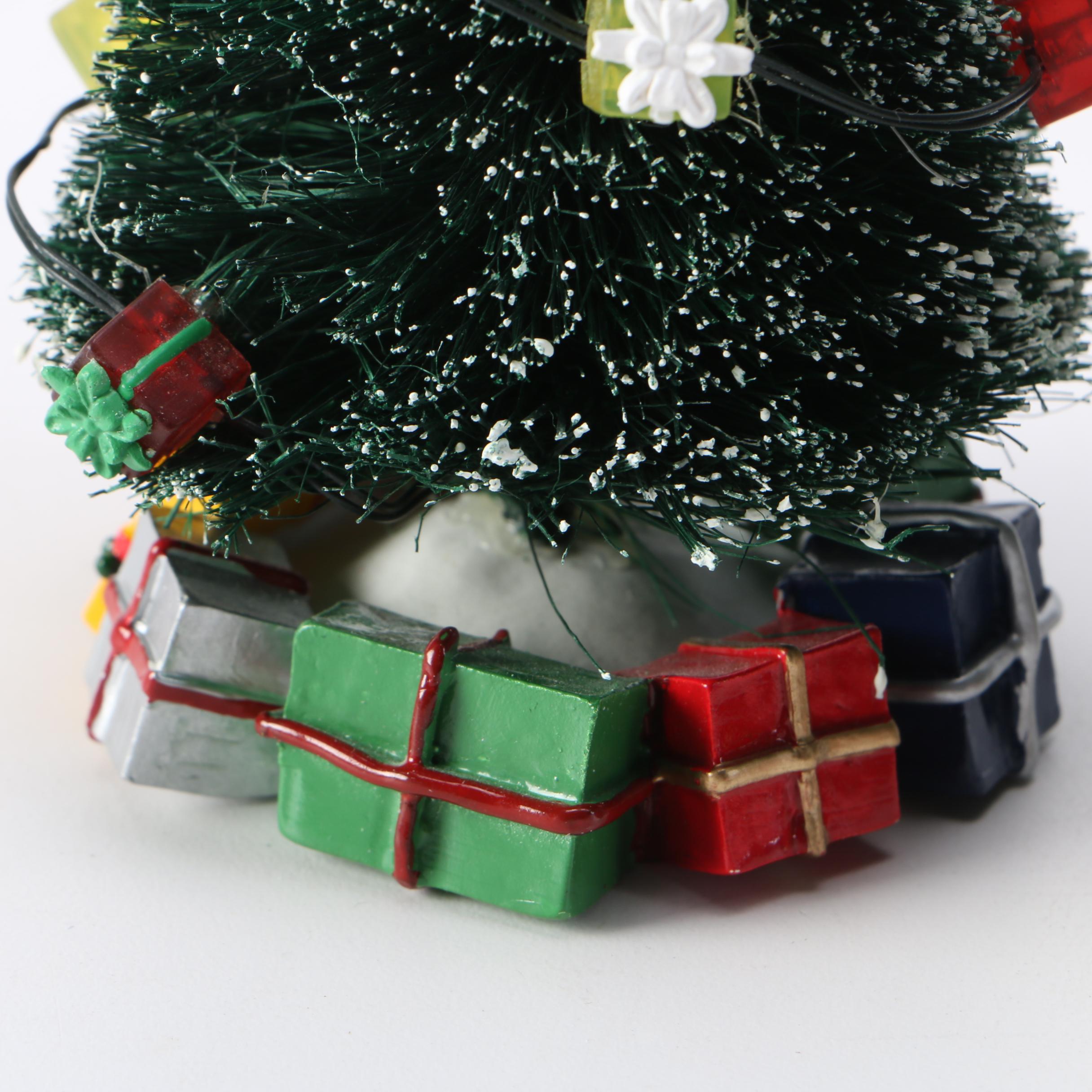 Department 56 Dickens' Village Christmas Decor Including "The Old Globe Theatre"