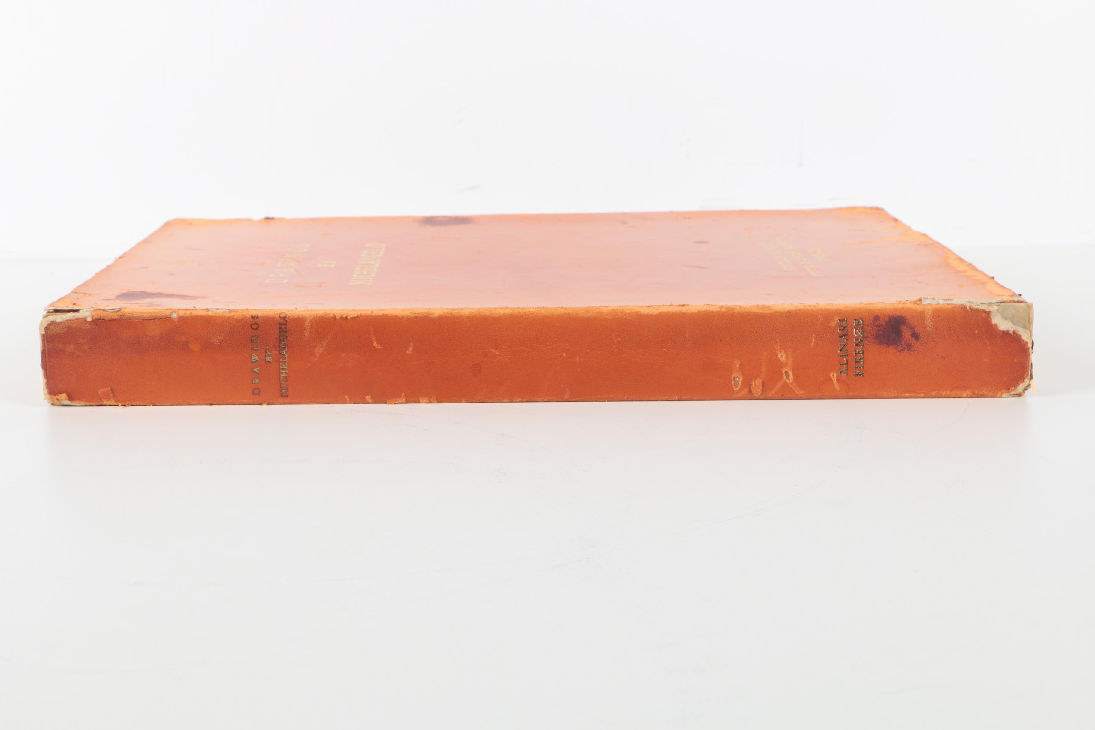 Fratelli Alinari Lithographic Reproductions "Drawings by Michelangelo"