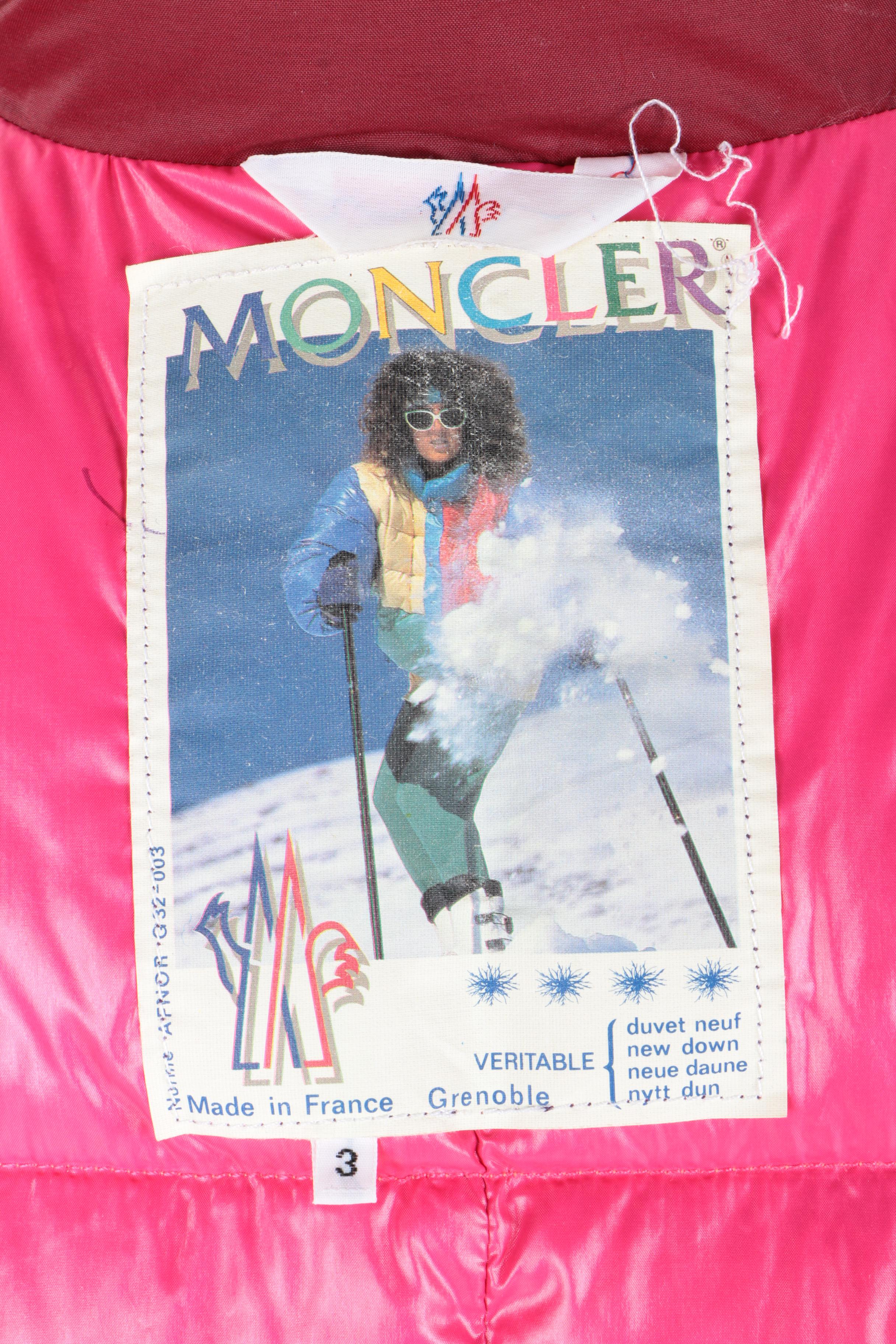 Vintage Moncler Ski Coat