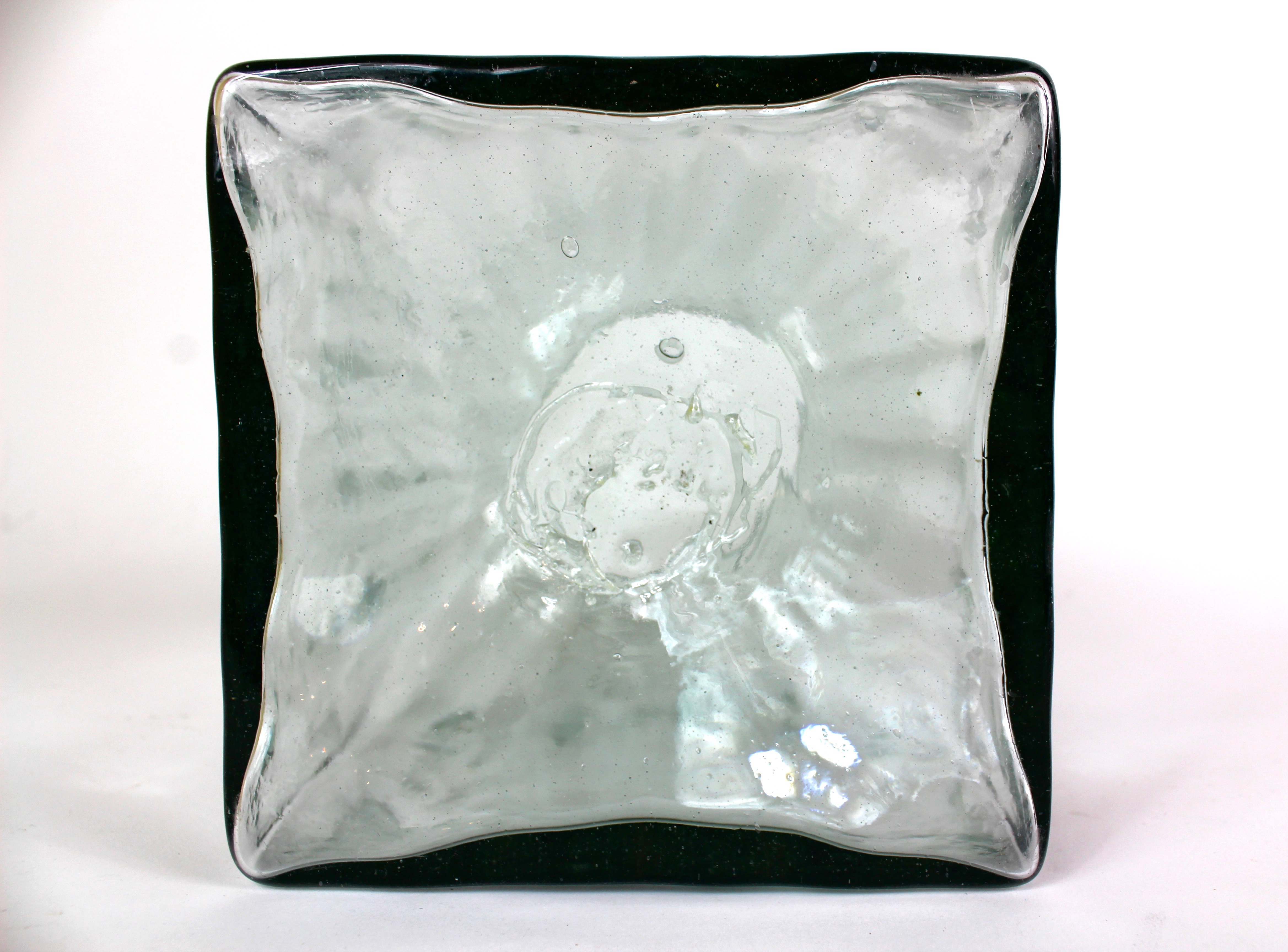 Blown Glass Chicken Canisters with M.A. Hadley Pottery