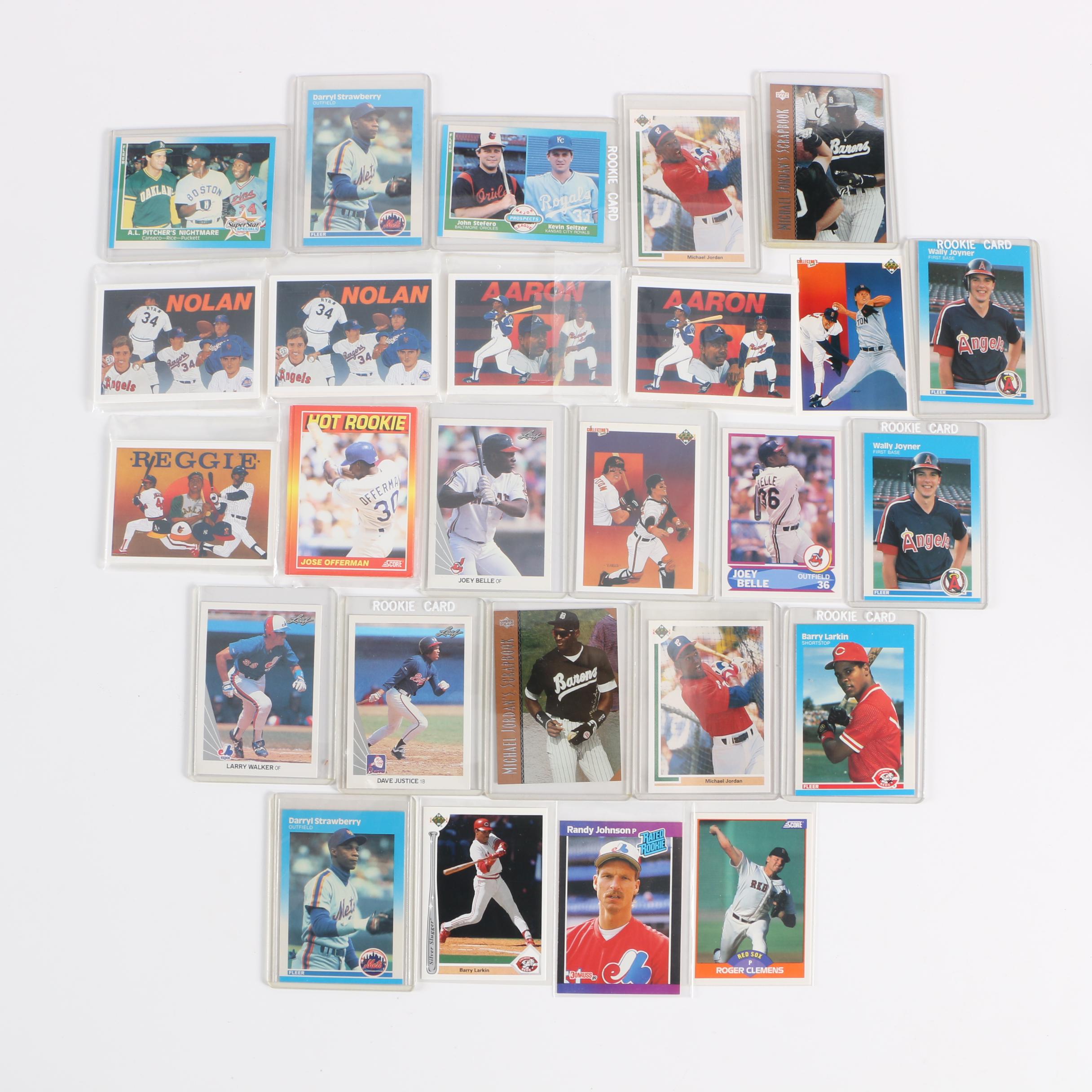 Assortment of 1980s and Early 90s Baseball Cards