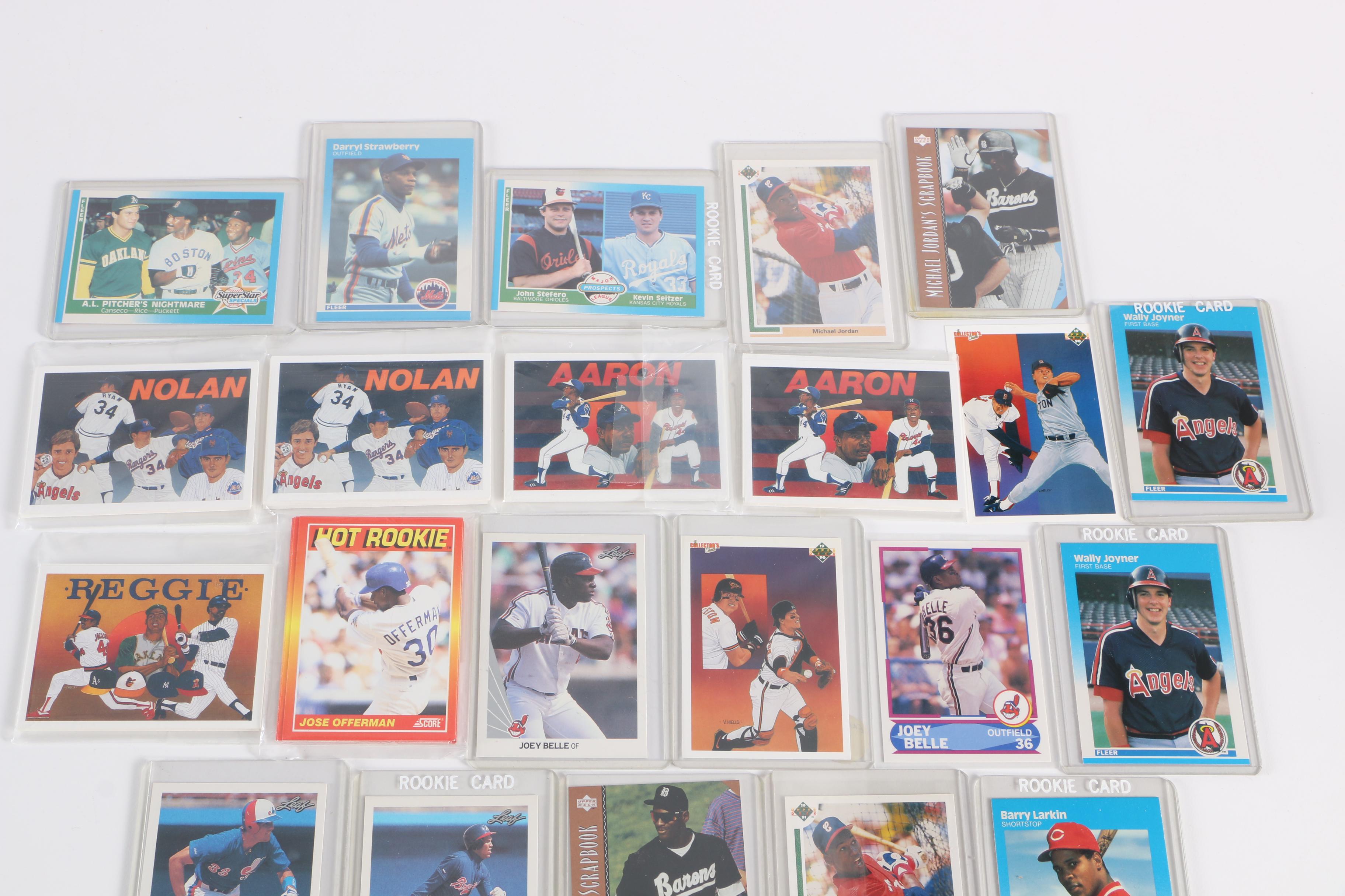 Assortment of 1980s and Early 90s Baseball Cards