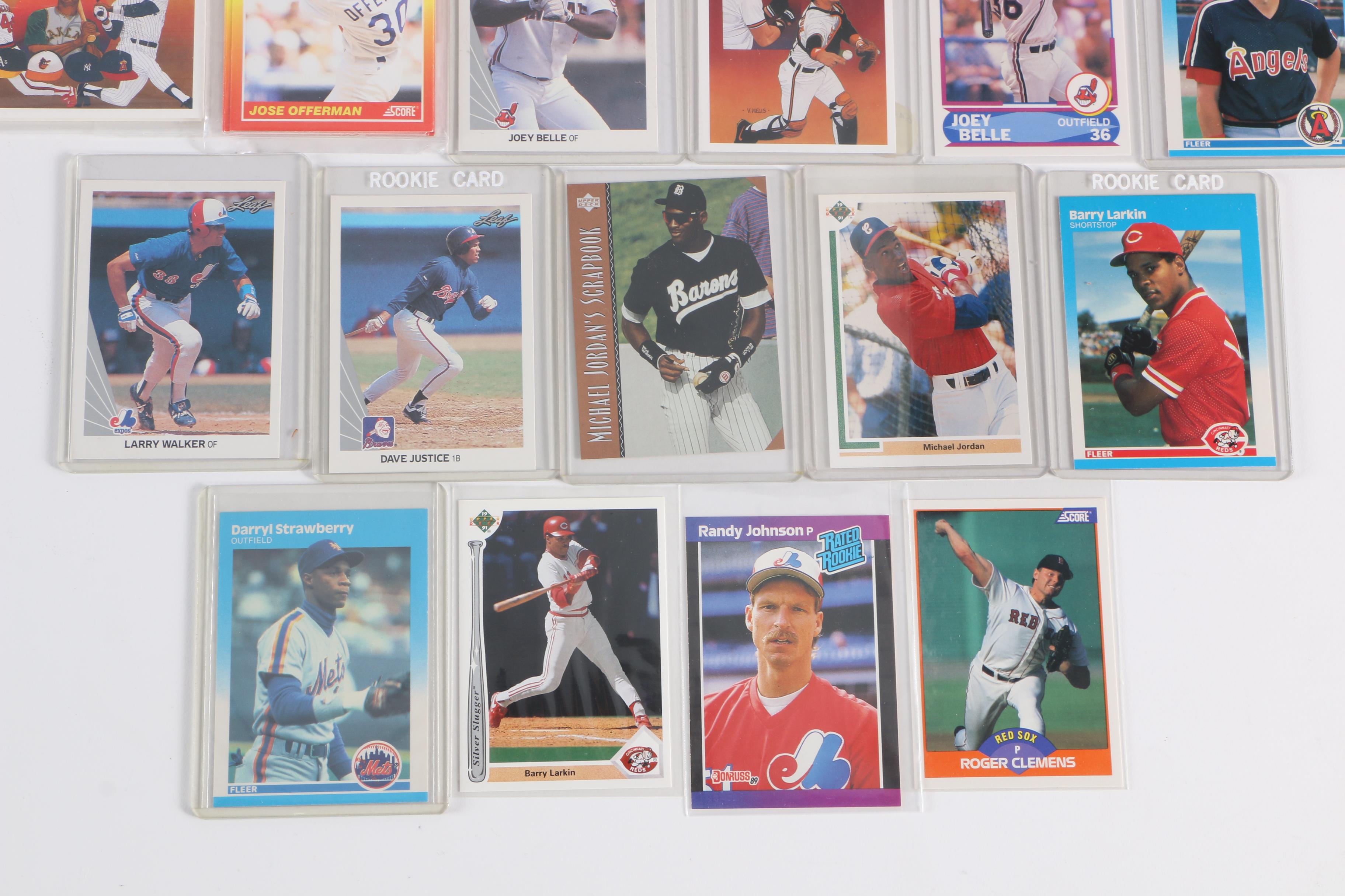 Assortment of 1980s and Early 90s Baseball Cards