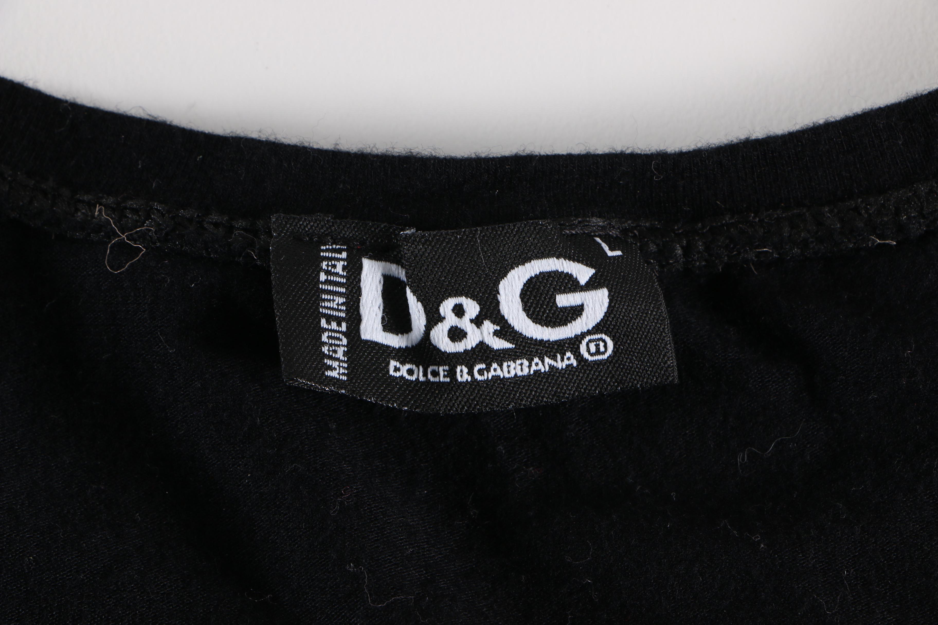 D&G Dolce & Gabbana Graphic Tee