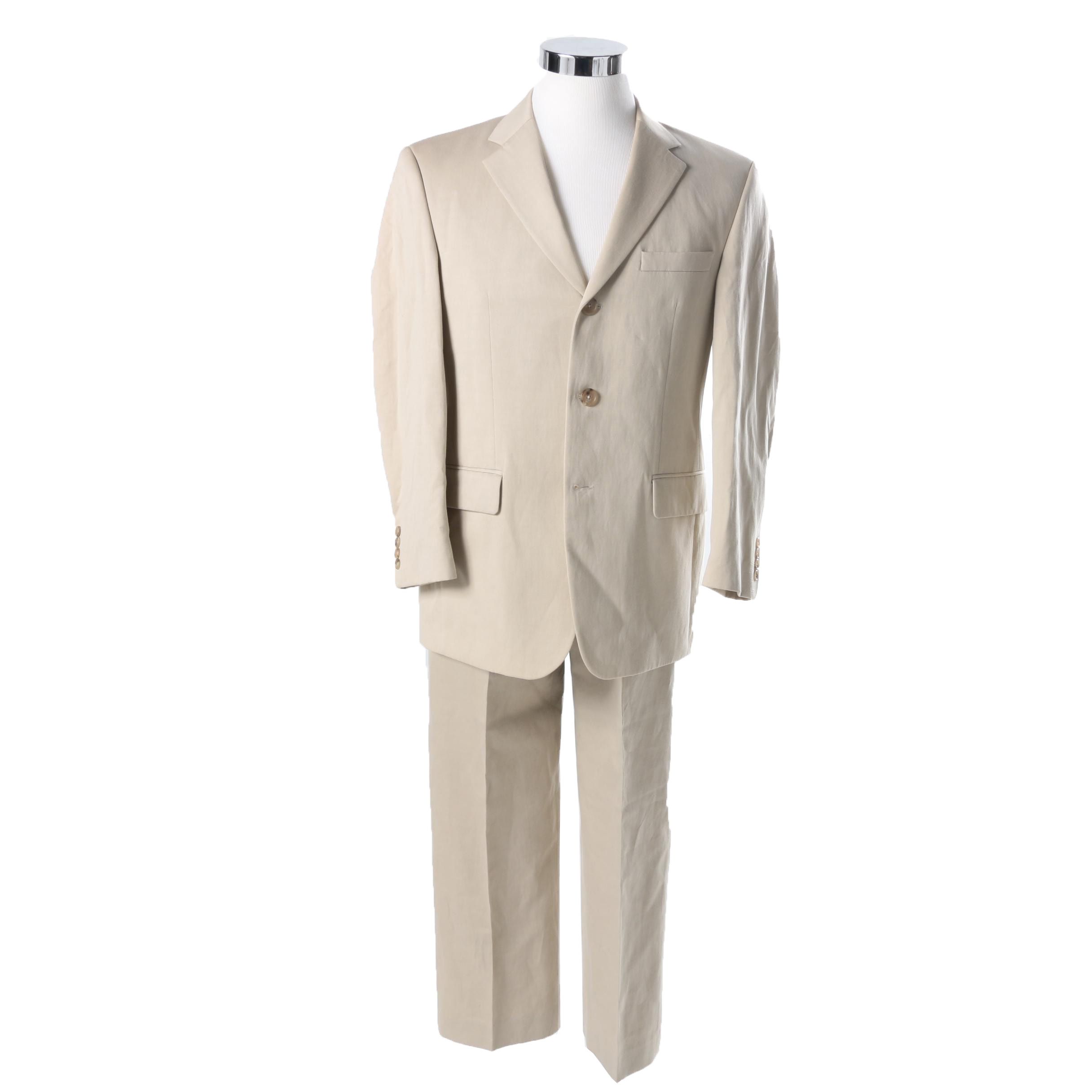 Banana Republic Modern Men's Three Button Suit
