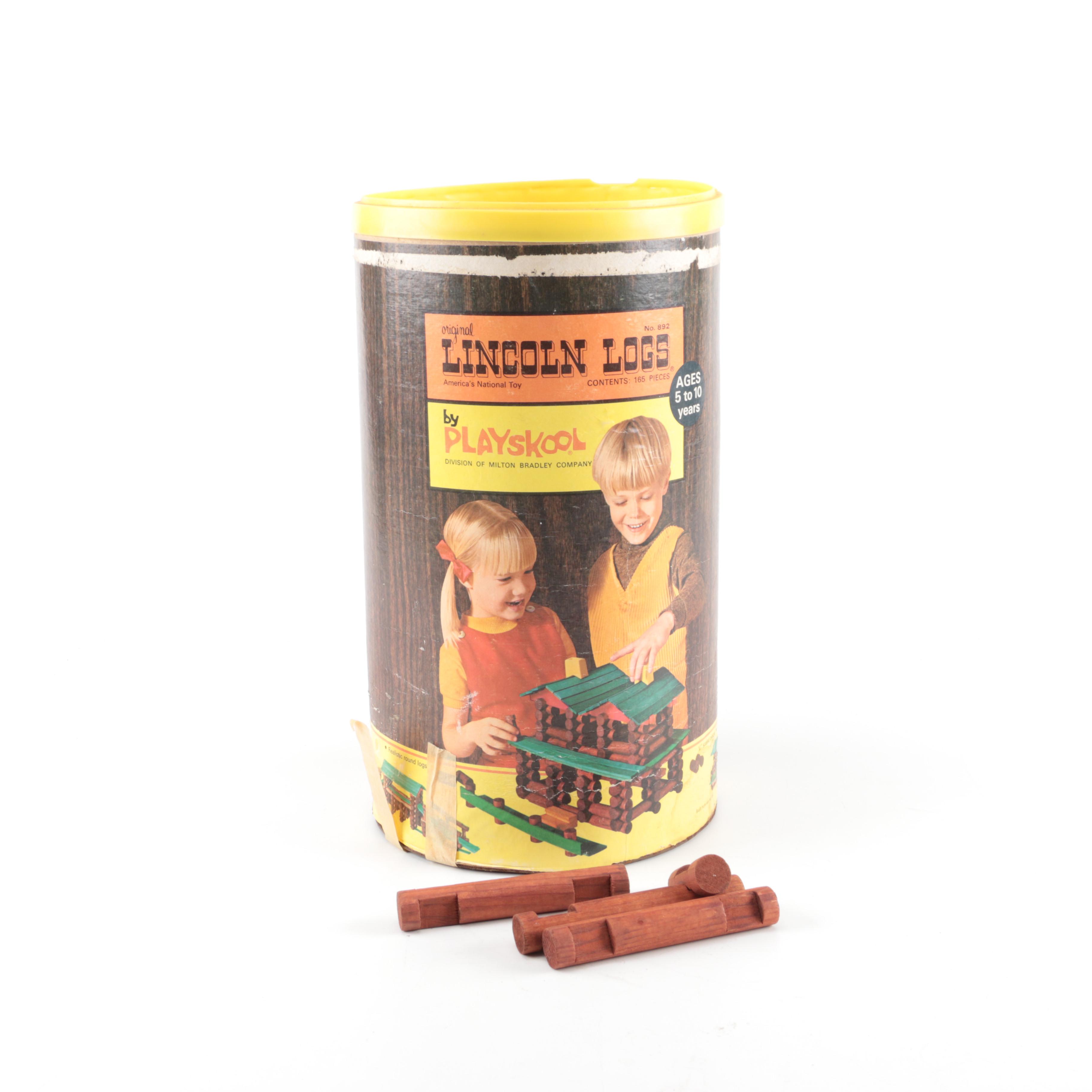 Vintage Playskool Lincoln Logs