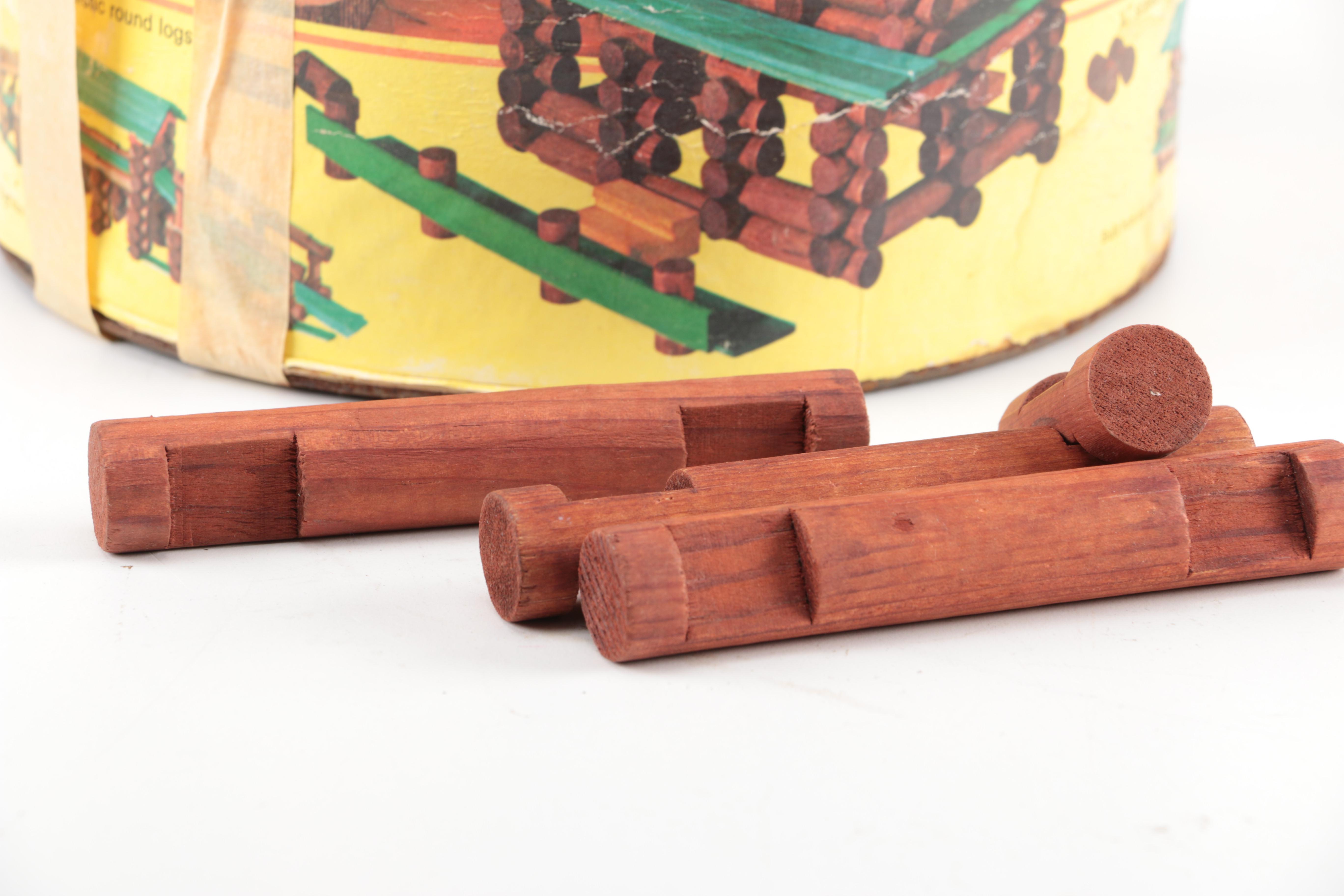 Vintage Playskool Lincoln Logs