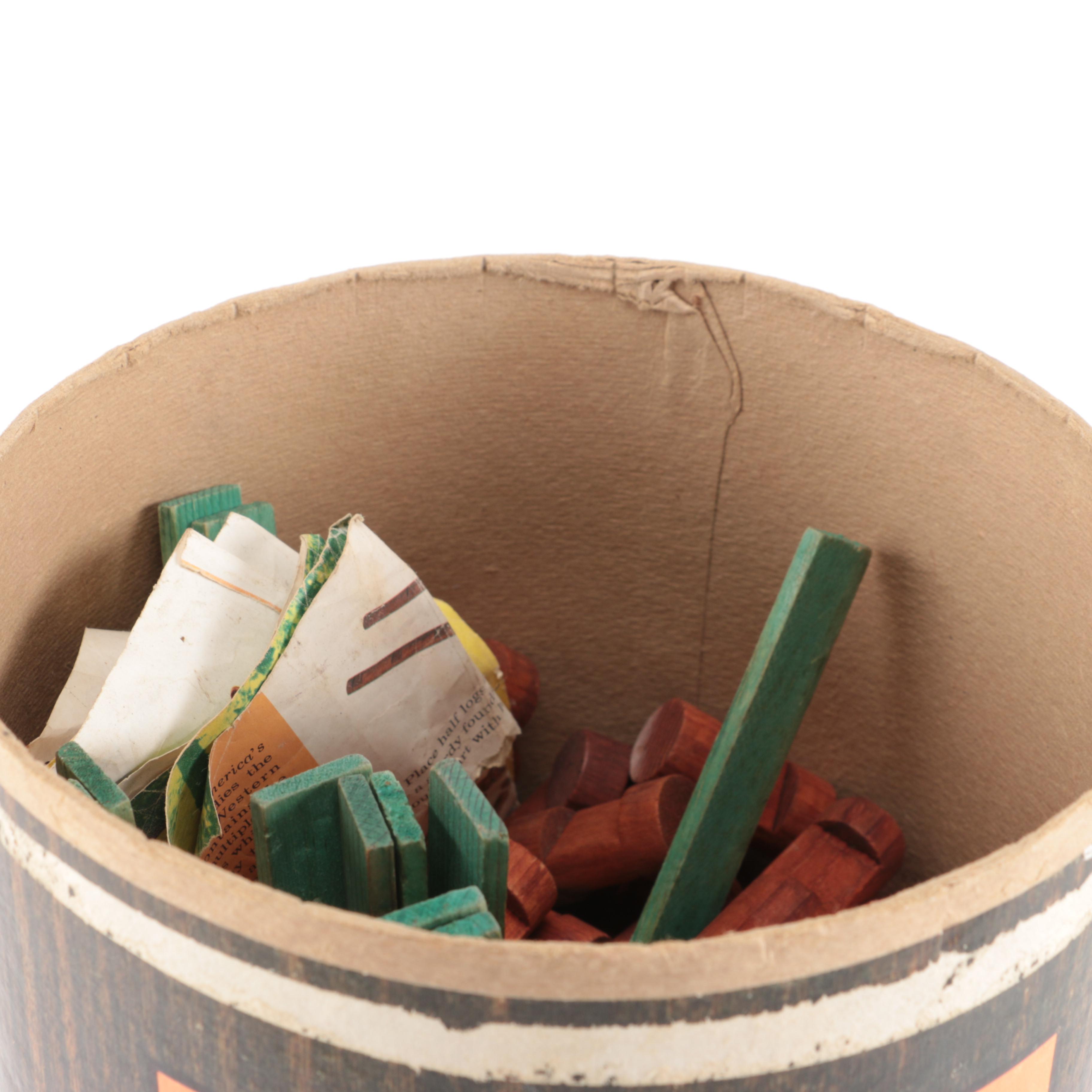 Vintage Playskool Lincoln Logs