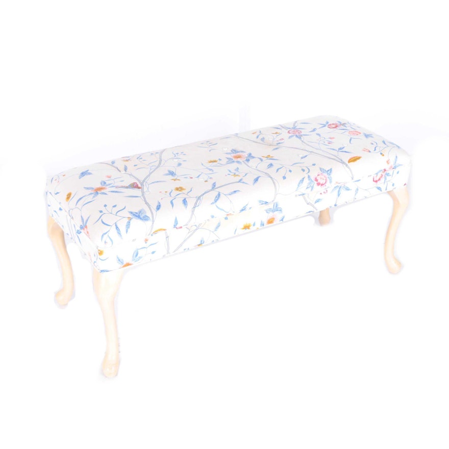 Floral Settee Bench