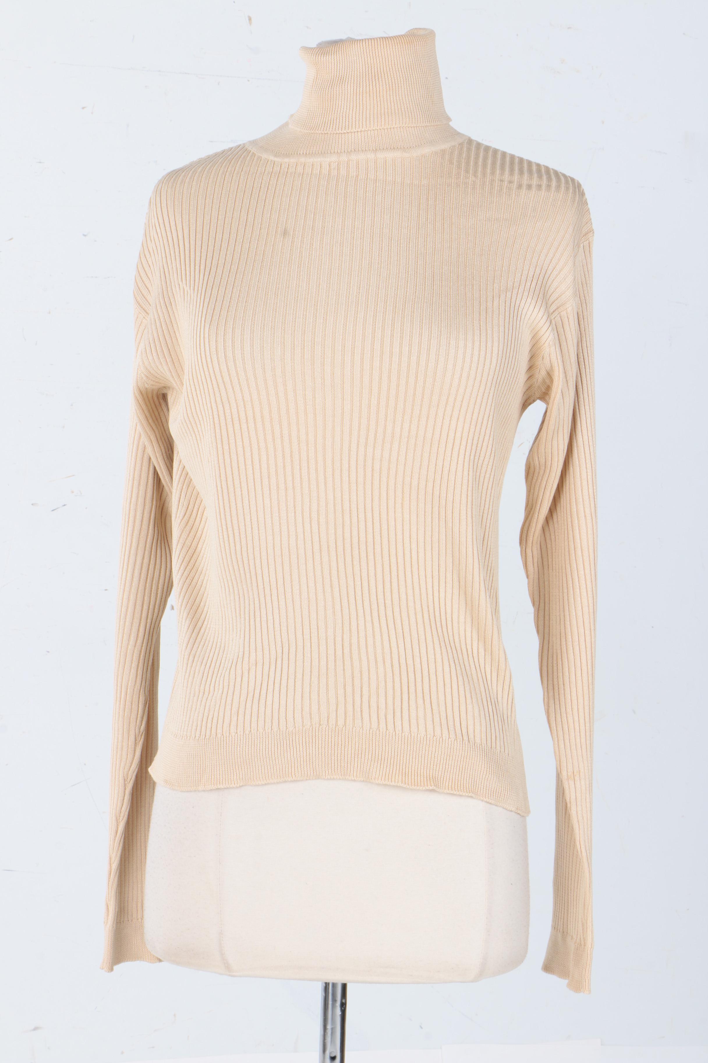 Women's Purple Label Ralph Lauren Silk Turtlenecks