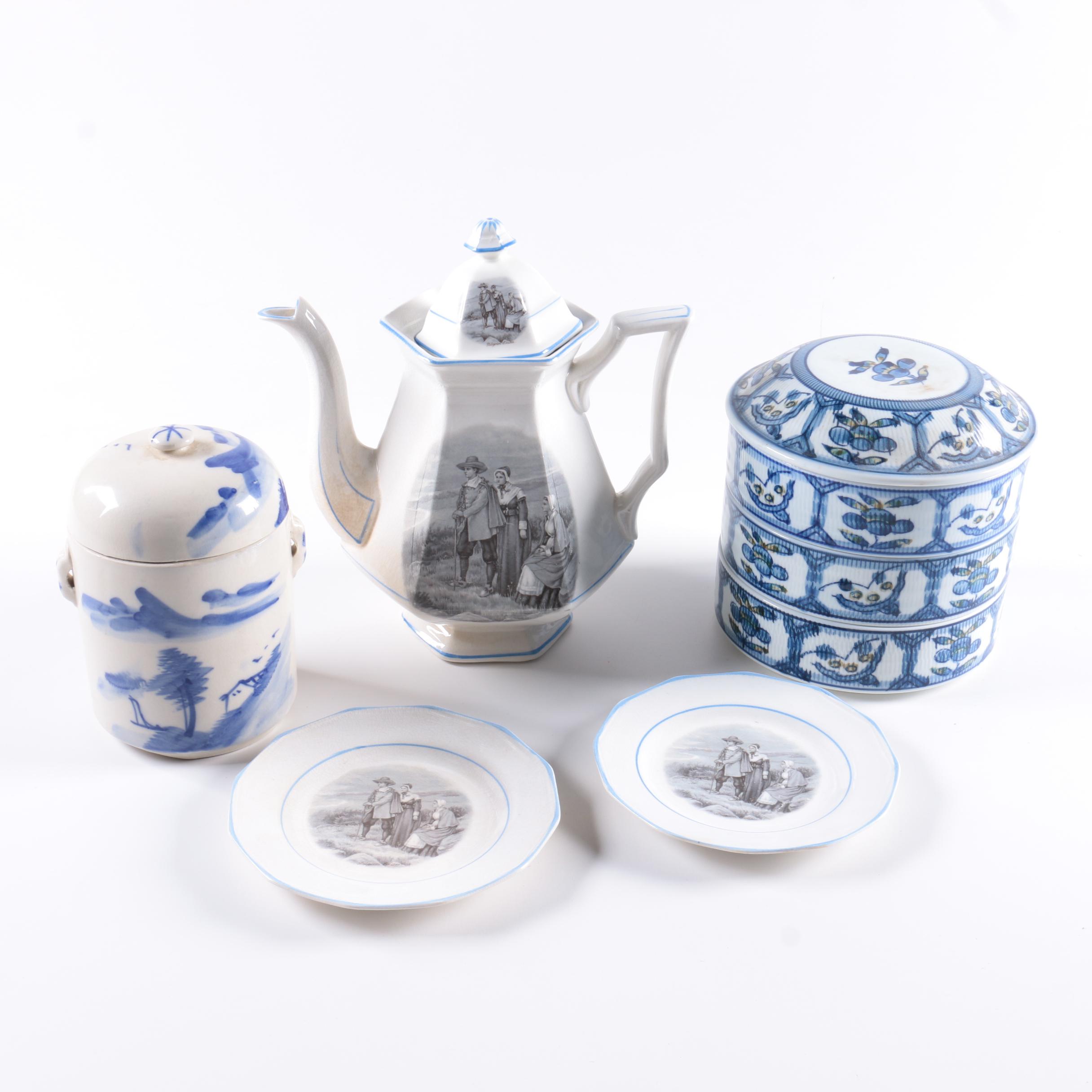 Ceramic Tableware and Decor Assortment