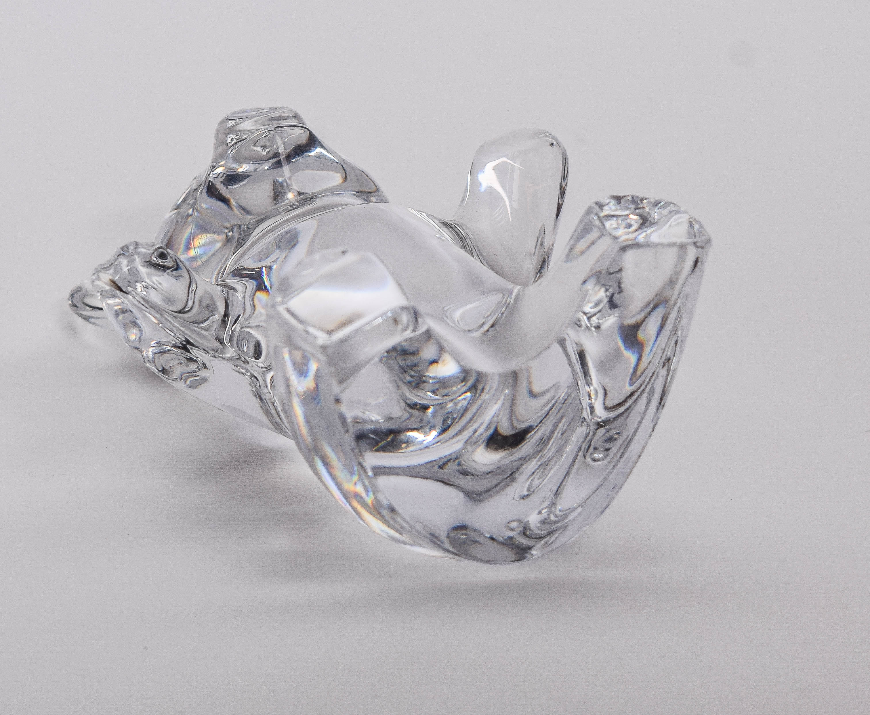 Daum Crystal Bear Figurine