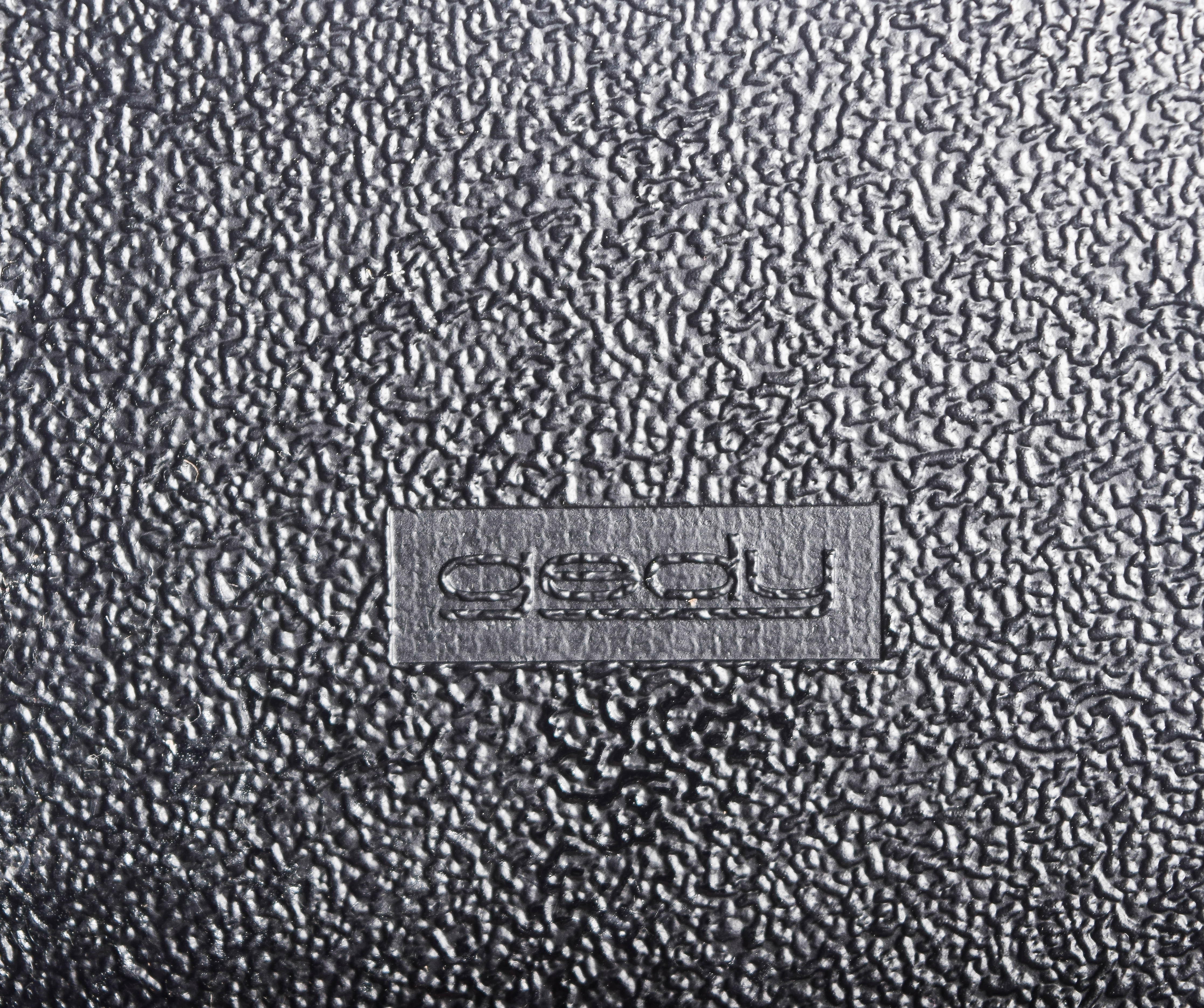 Gedy White Faux Leather Soap Dispenser and Holder