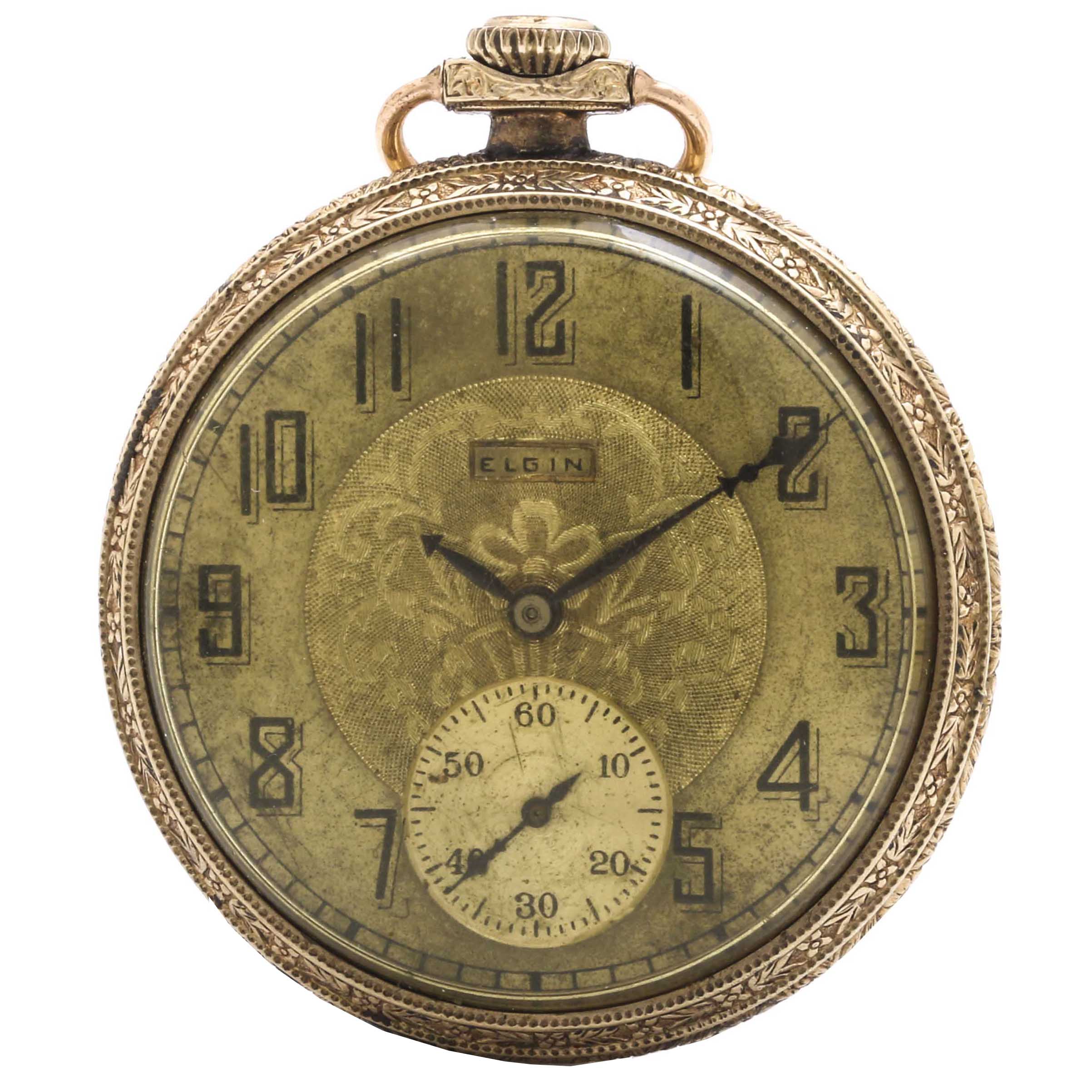 Elgin Pocket Watch and Watch