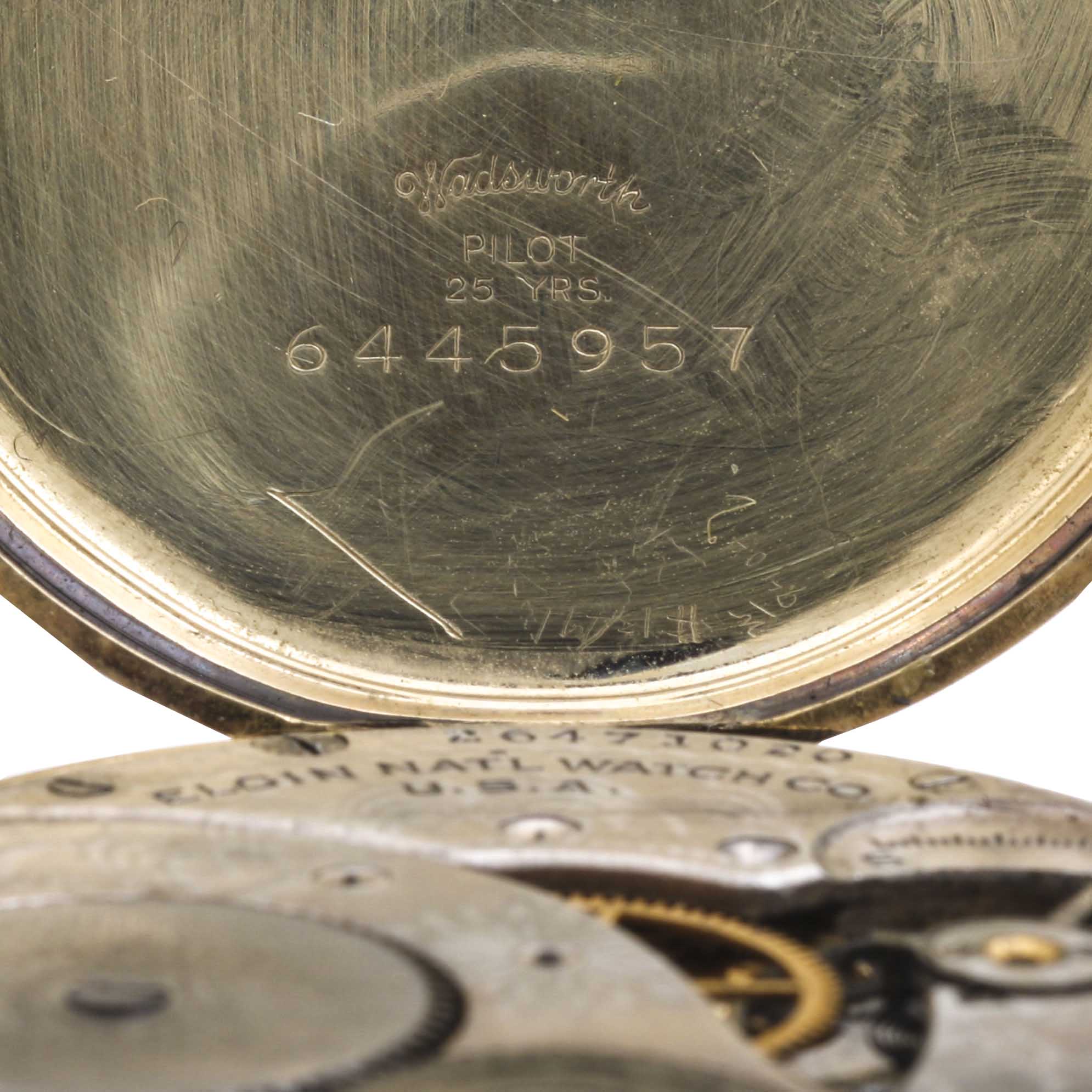 Elgin Pocket Watch and Watch