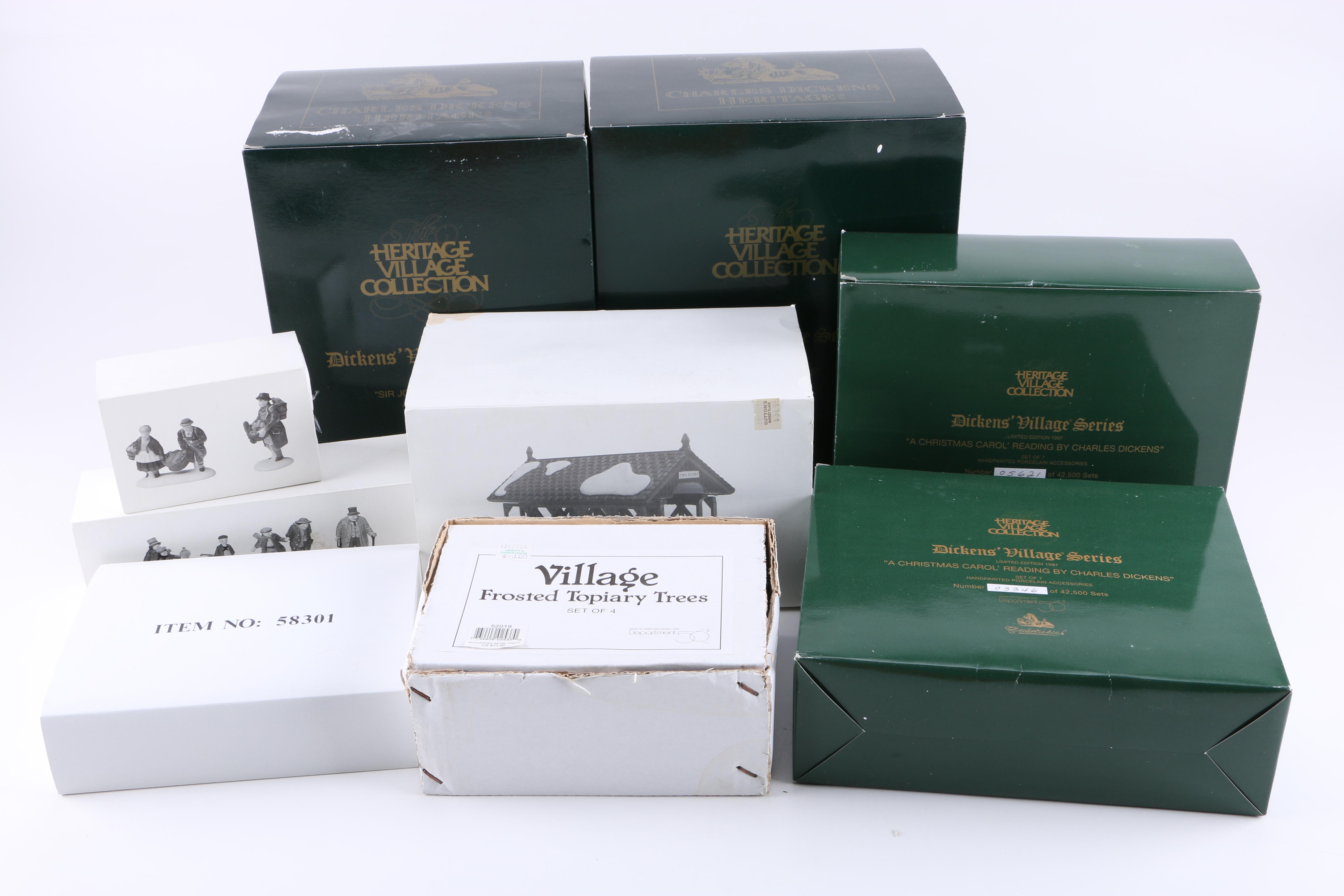 Department 56 Dickens' Village Christmas Decor