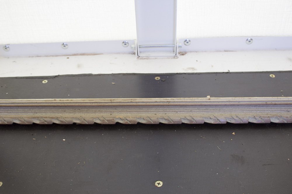 Carved and Painted Wooden Picture Frame