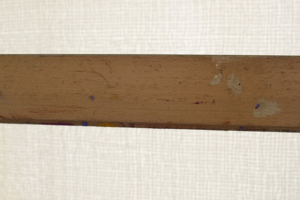 Carved and Painted Wooden Picture Frame