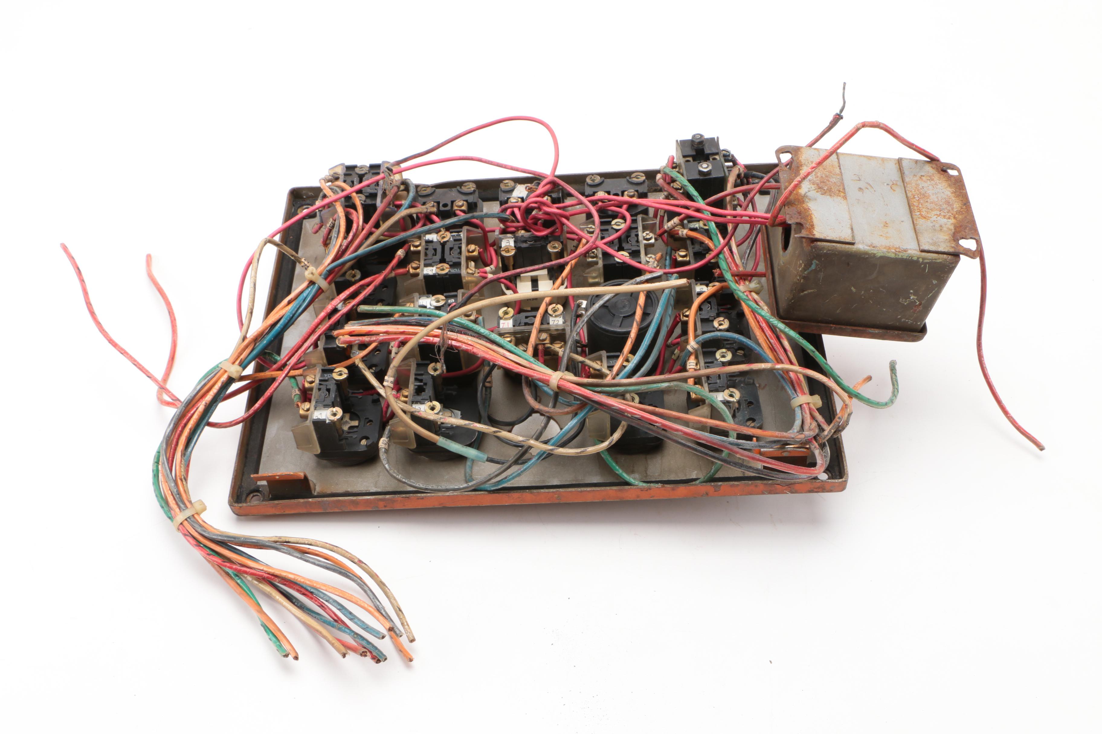 Vintage United States Steel Mill Control Panel by Joseph Hensel