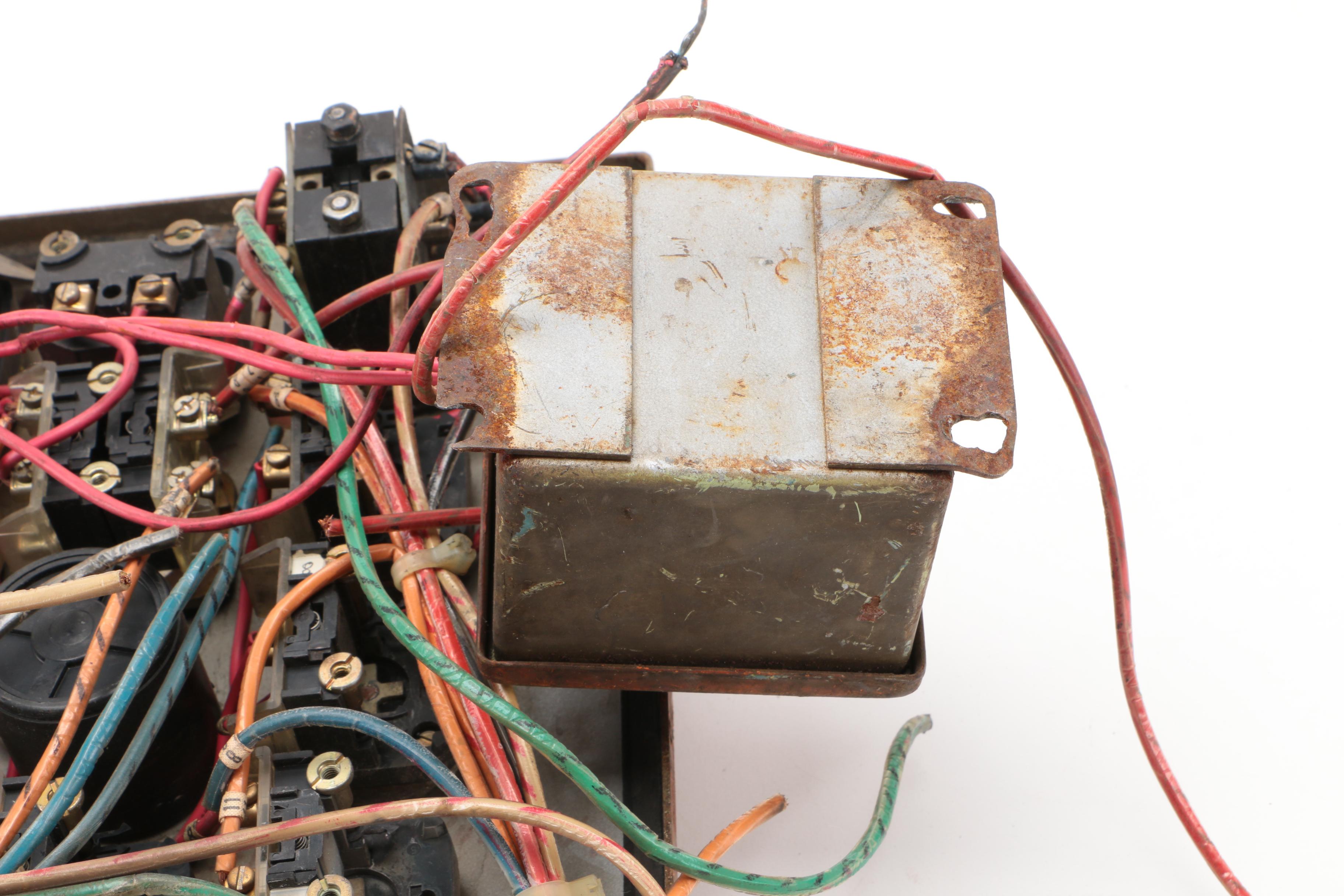 Vintage United States Steel Mill Control Panel by Joseph Hensel