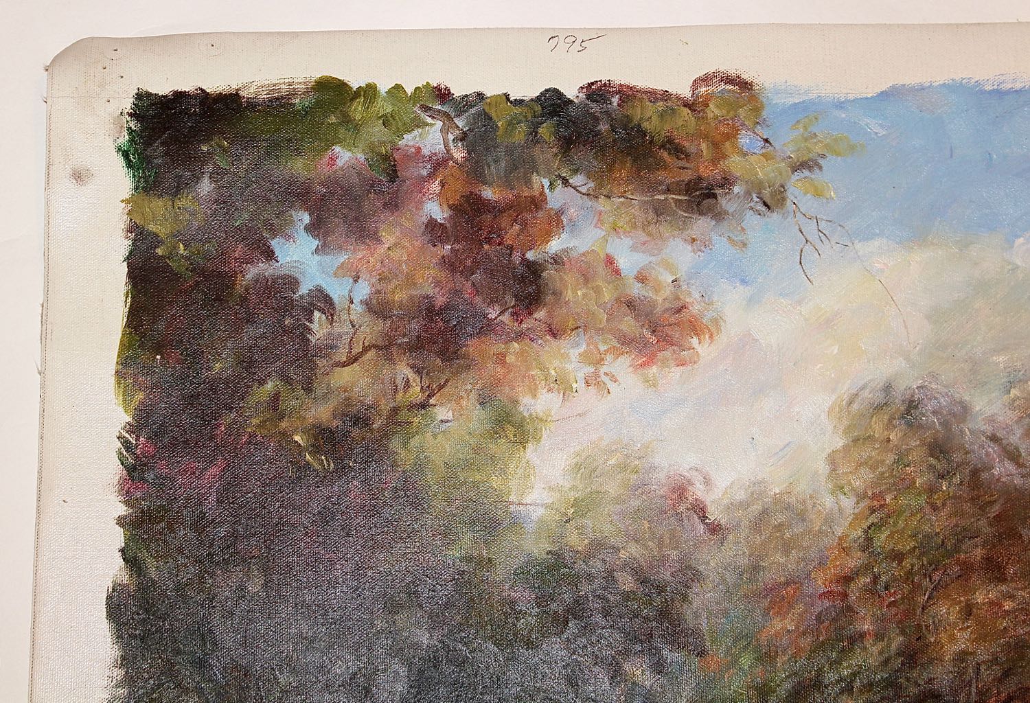 Unsigned Oil of 18th Century Style European Garden Party Gathering