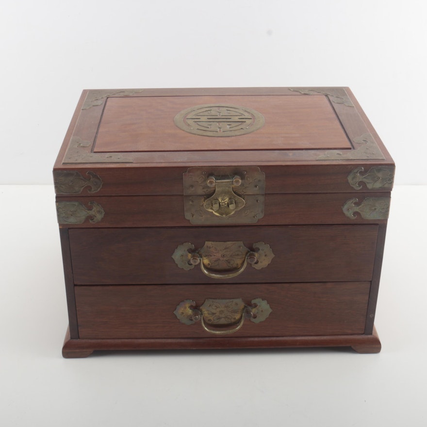 Chinese Inspired Jewelry Box by George Zee & Company