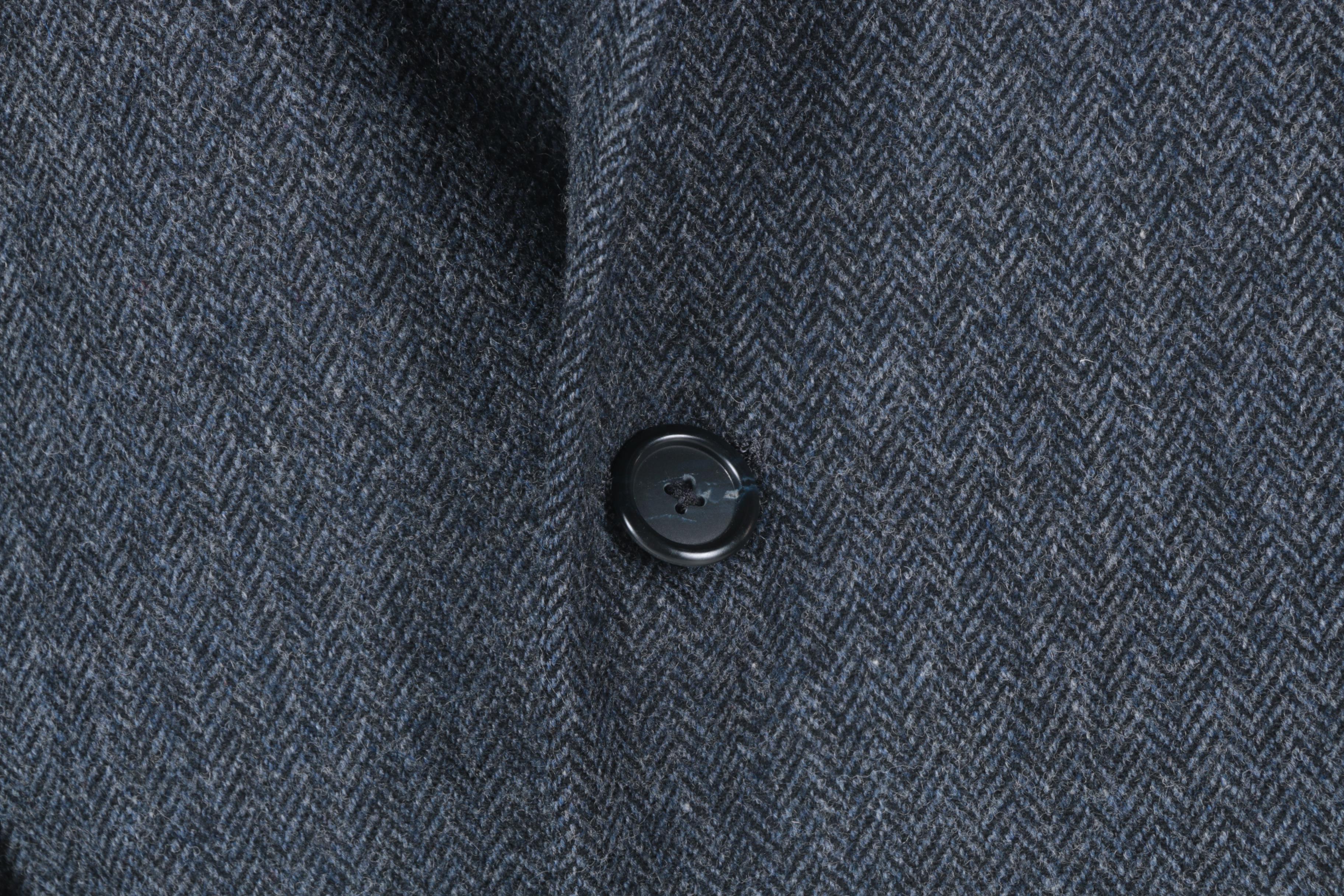 Men's Hart Schaffner & Marx Herringbone Wool Coat